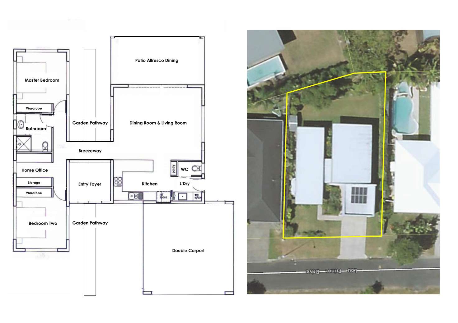 Floorplan of Homely house listing, 6 Lou Prince Dr, Cooya Beach QLD 4873