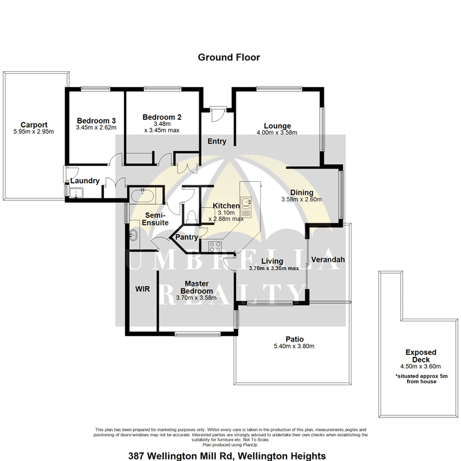 Floorplan of Homely acreageSemiRural listing, 387 Wellington Mill Rd, Wellington Mill WA 6236
