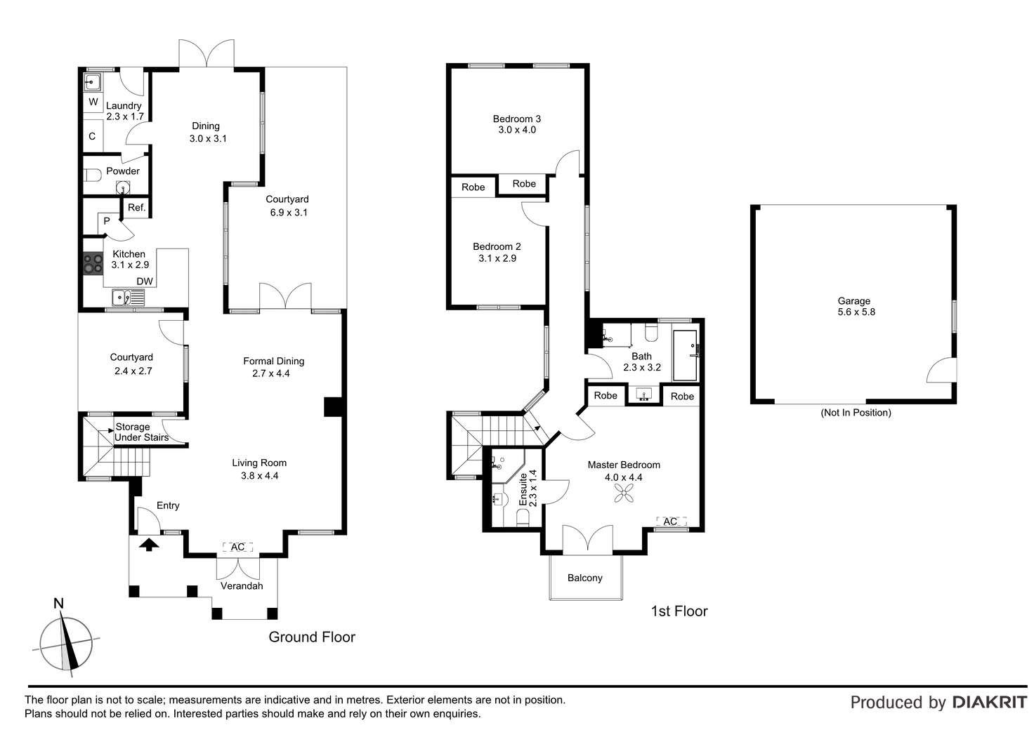 Floorplan of Homely house listing, 53 Waterford Avenue, Maribyrnong VIC 3032