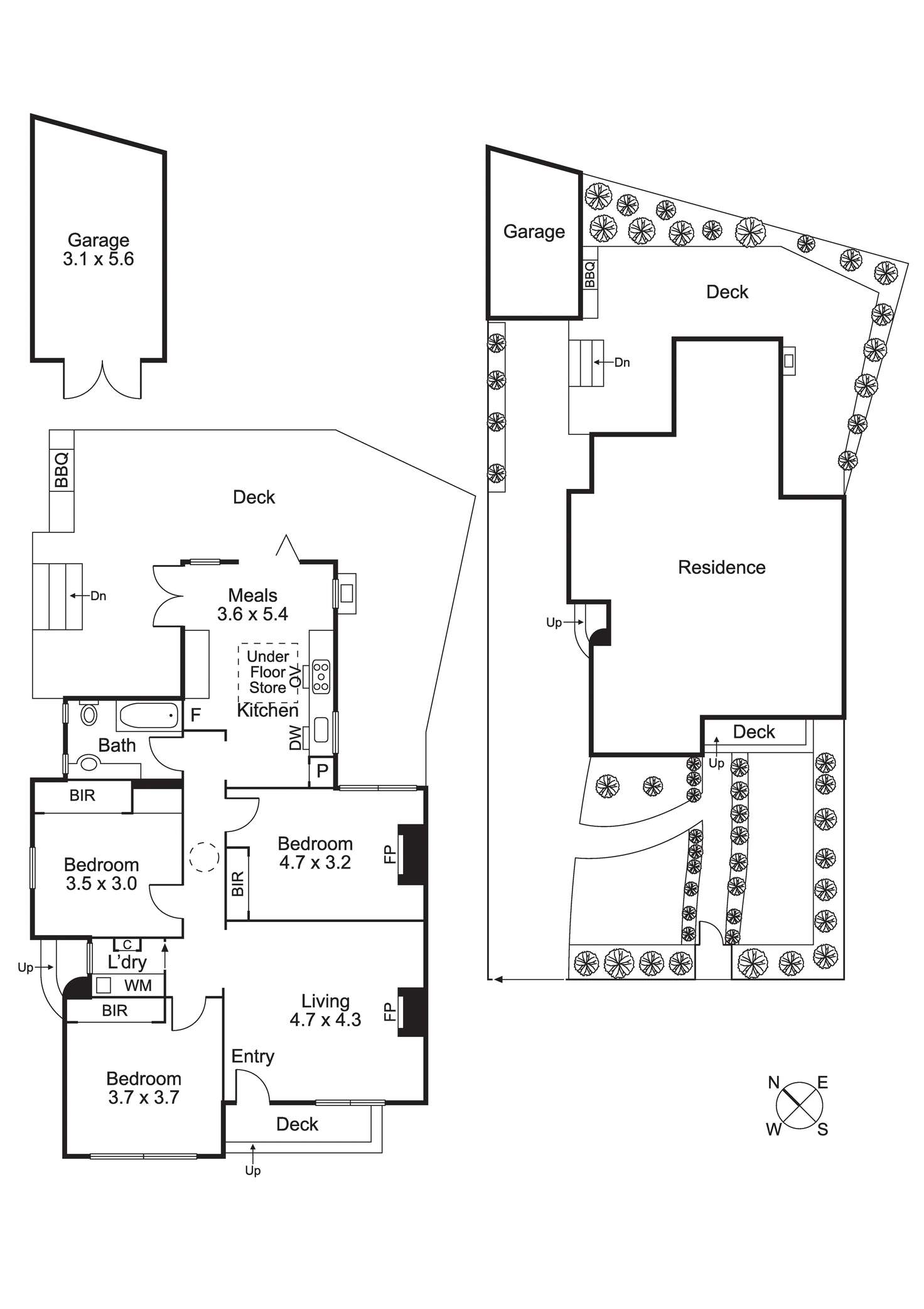 Floorplan of Homely house listing, 609 Nepean Hwy, Brighton East VIC 3187