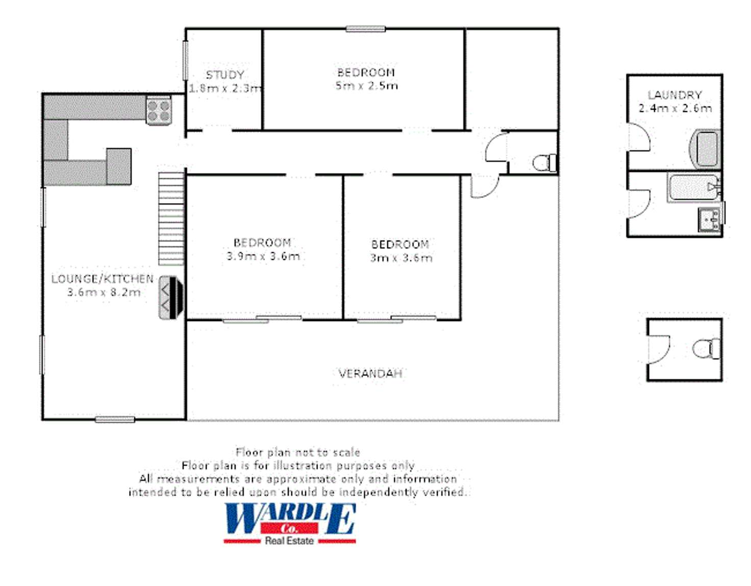 Floorplan of Homely house listing, 54 Sixth St, Orroroo SA 5431