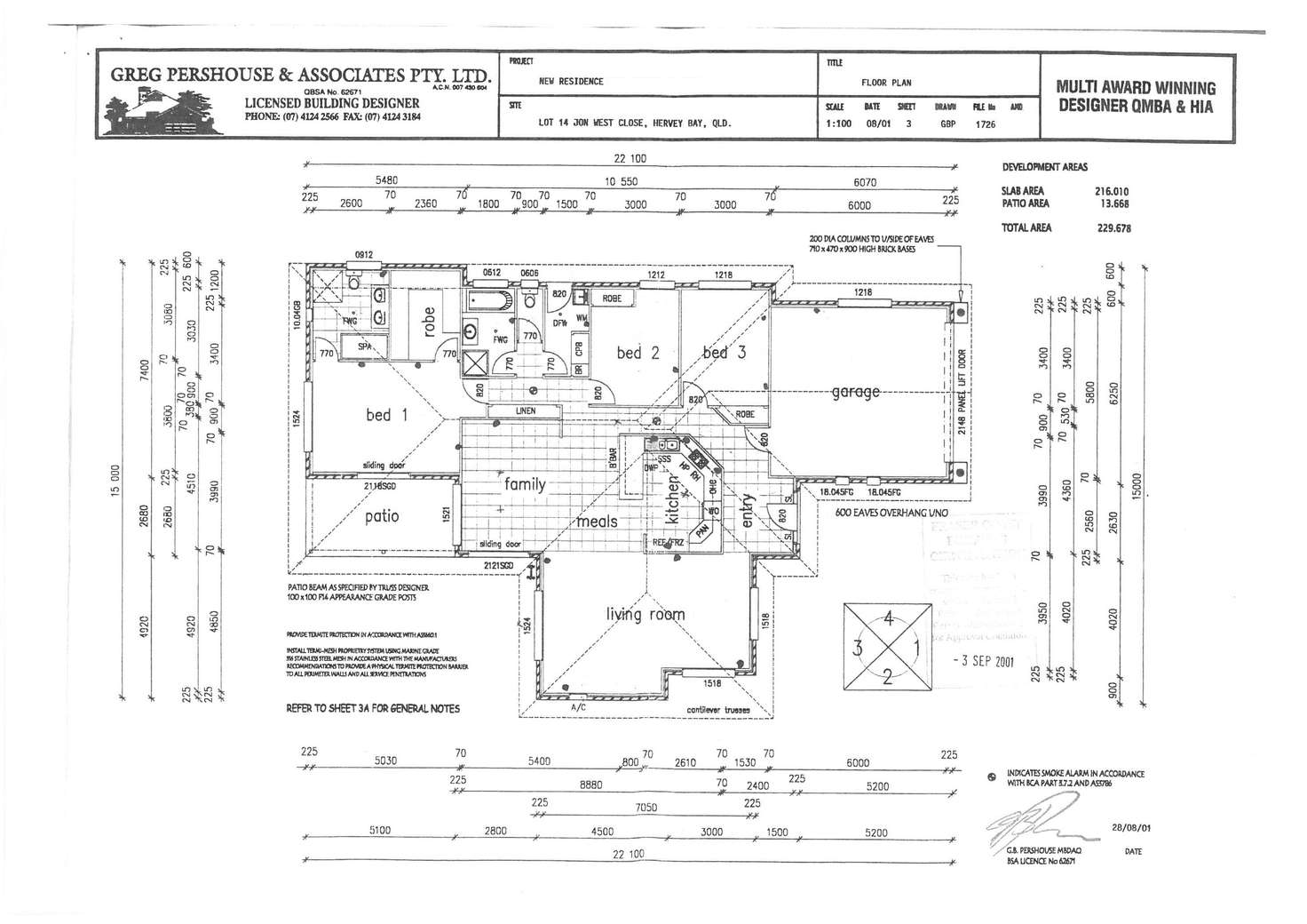 Floorplan of Homely house listing, 35 Jonwest Cl, Torquay QLD 4655