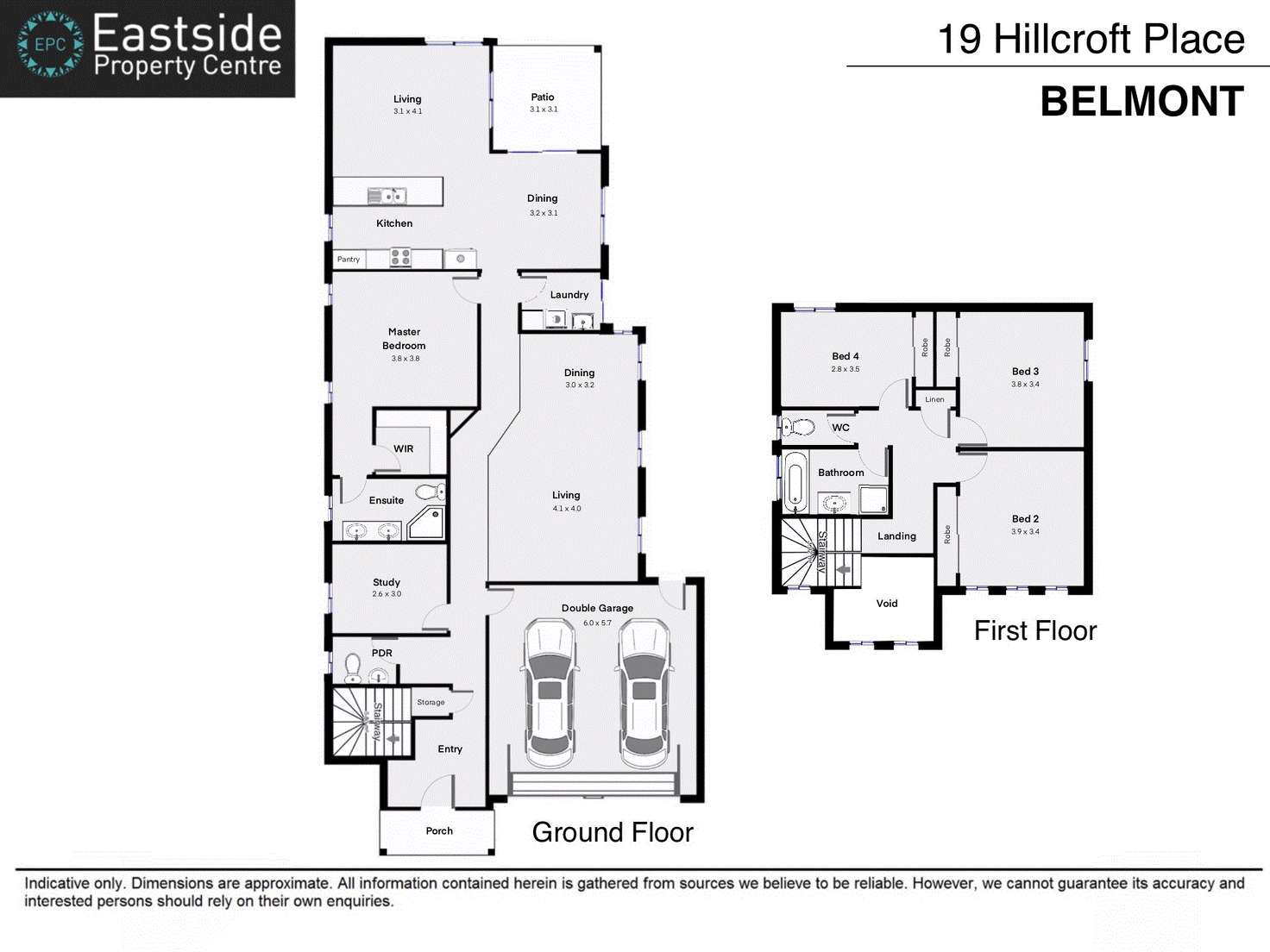 Floorplan of Homely house listing, 19 Hillcroft Pl, Belmont QLD 4153