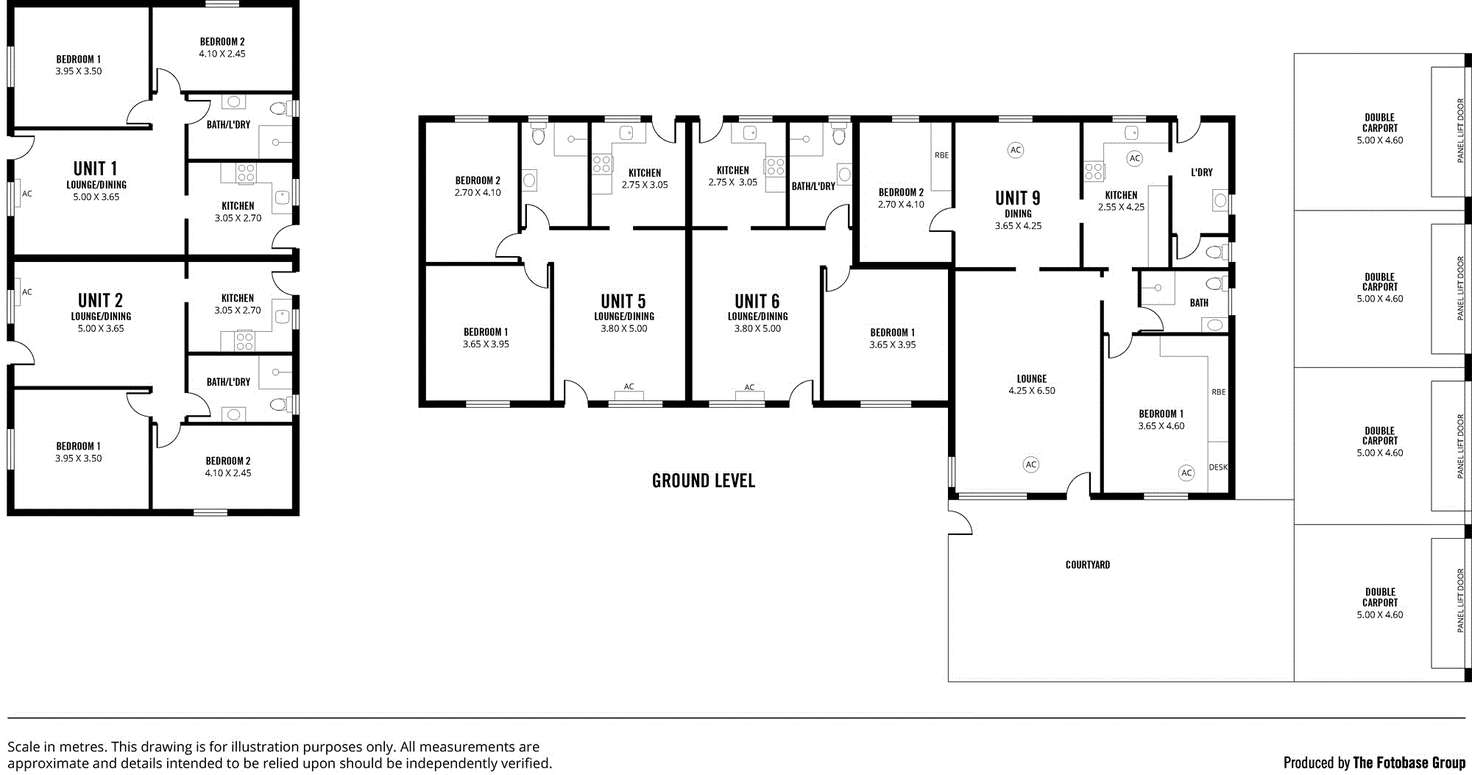 Floorplan of Homely blockOfUnits listing, 1-9/4-6 Wakefield Street, Kent Town SA 5067
