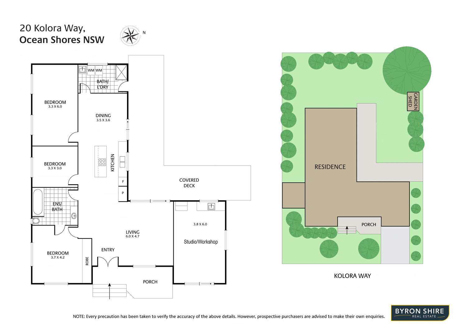 Floorplan of Homely house listing, 20 Kolora Way, Ocean Shores NSW 2483