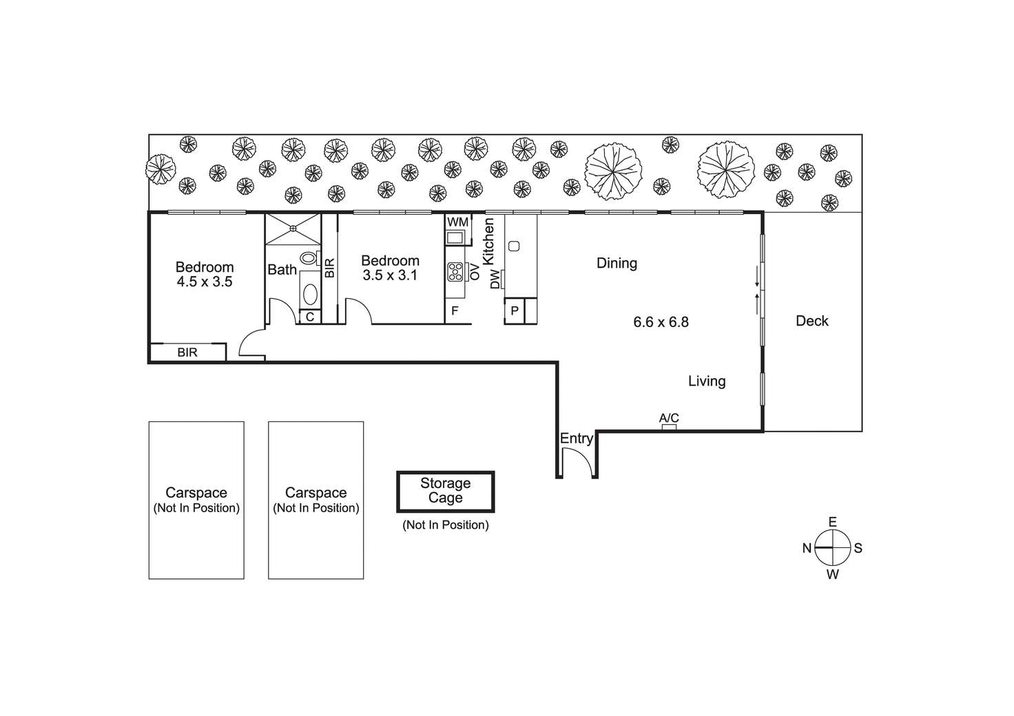 Floorplan of Homely unit listing, Unit 4/86-88 Beach Rd, Sandringham VIC 3191