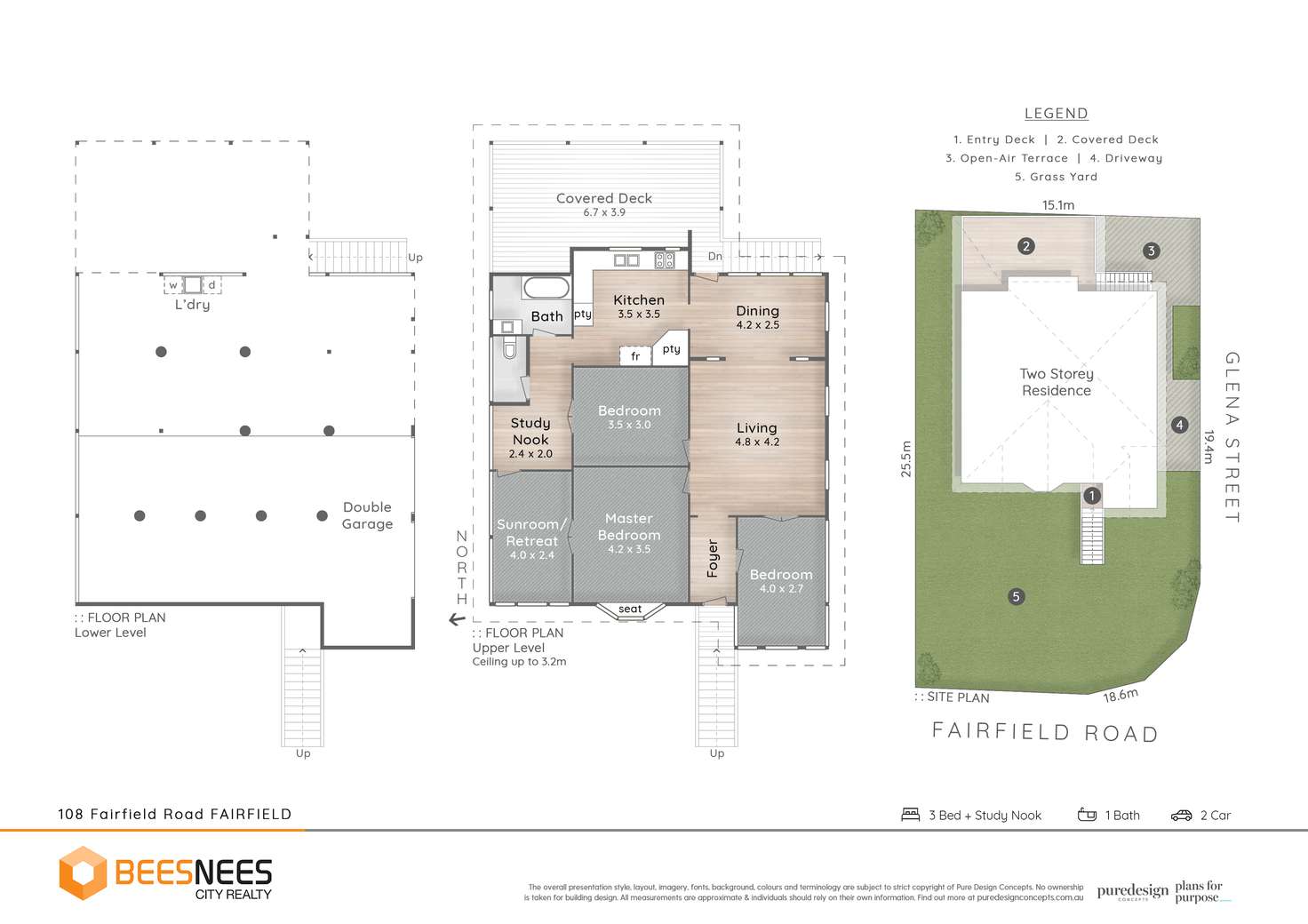 Floorplan of Homely house listing, 108 Fairfield Road, Fairfield QLD 4103