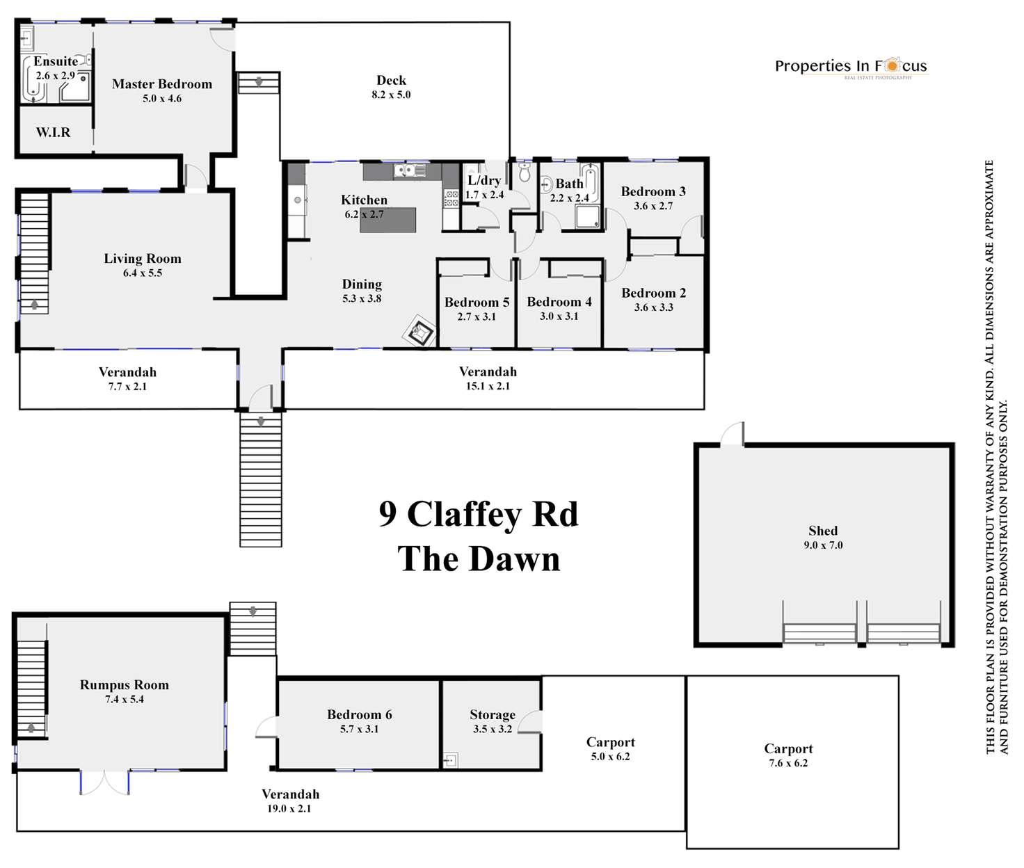 Floorplan of Homely house listing, 9 Claffey Rd, The Dawn QLD 4570
