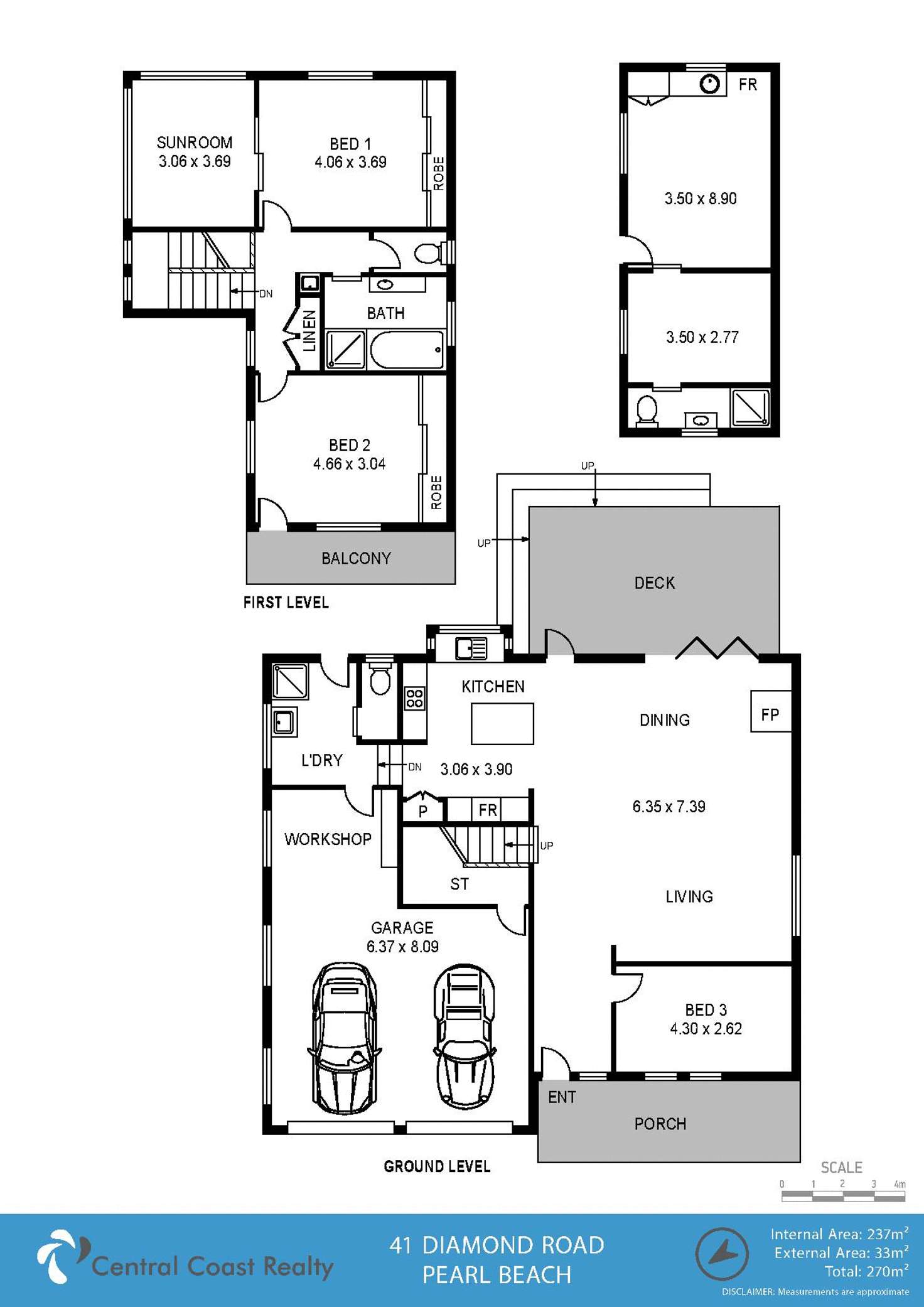 Floorplan of Homely house listing, 41 Diamond Rd, Pearl Beach NSW 2256