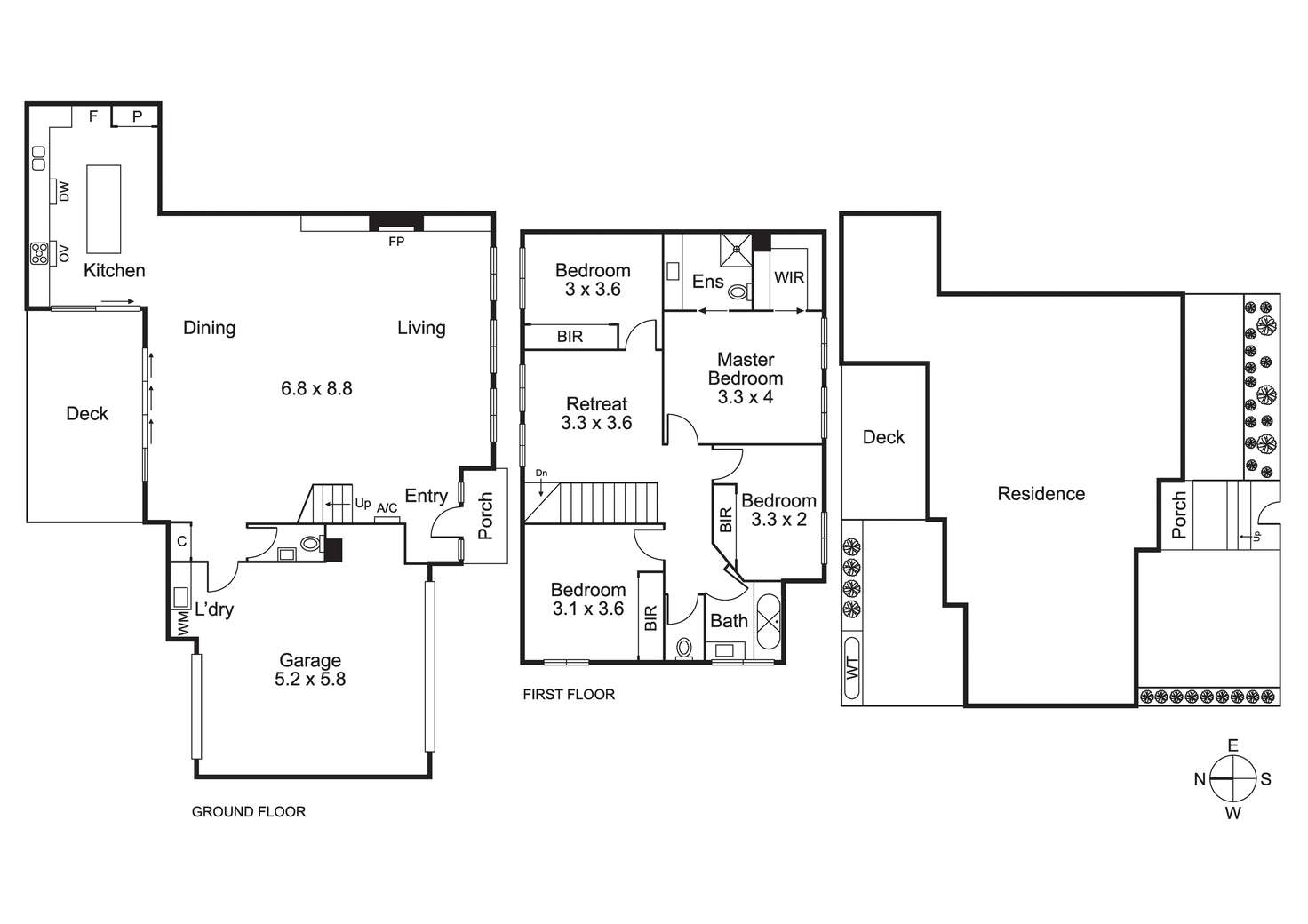 Floorplan of Homely house listing, 11 John St, Sandringham VIC 3191