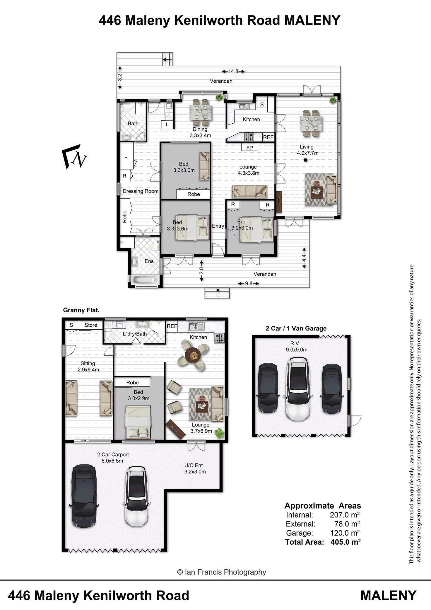 Floorplan of Homely house listing, 446 Maleny-Kenilworth Rd, Witta QLD 4552