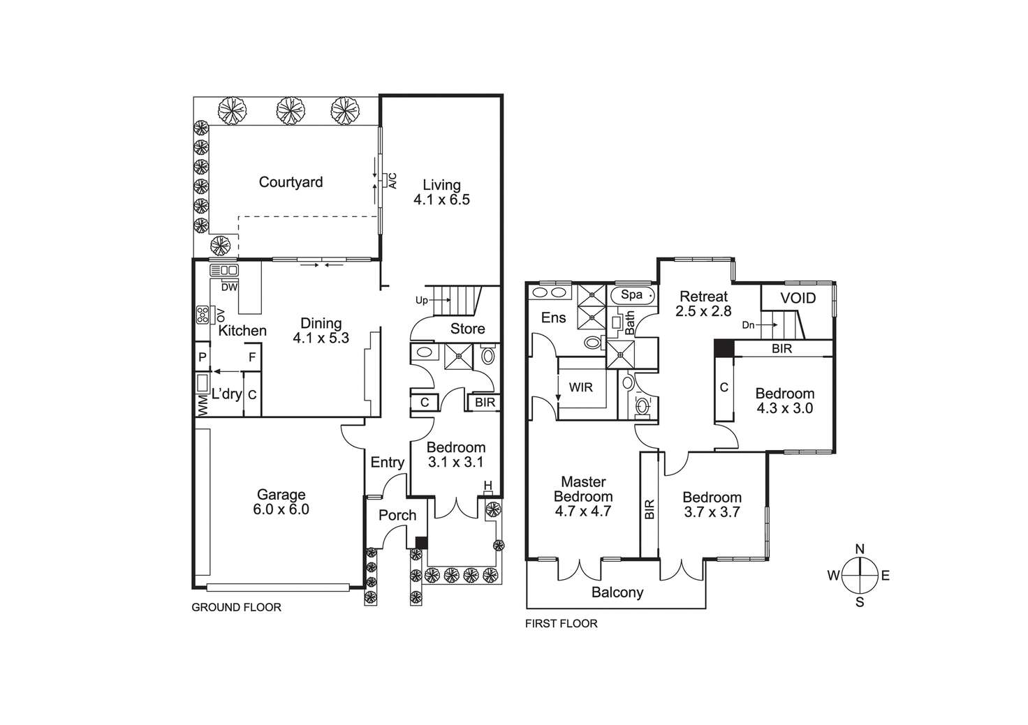 Floorplan of Homely house listing, Unit 6/53 Bay Rd, Sandringham VIC 3191