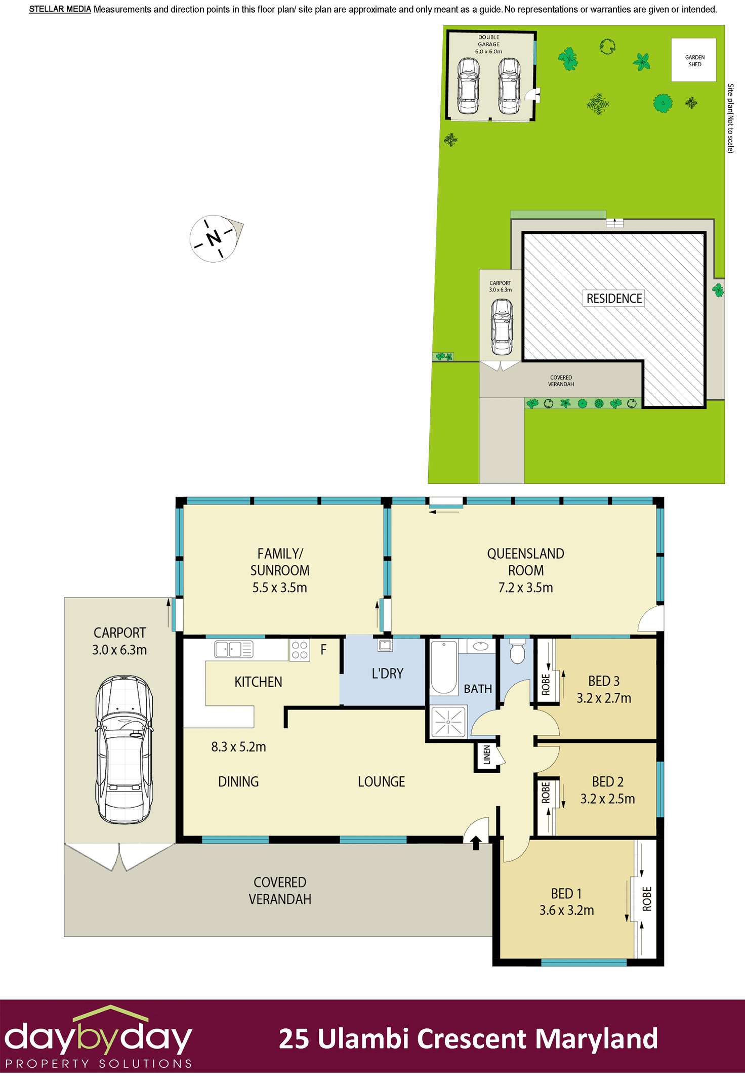 Floorplan of Homely house listing, 25 Ulambi Crescent, Maryland NSW 2287