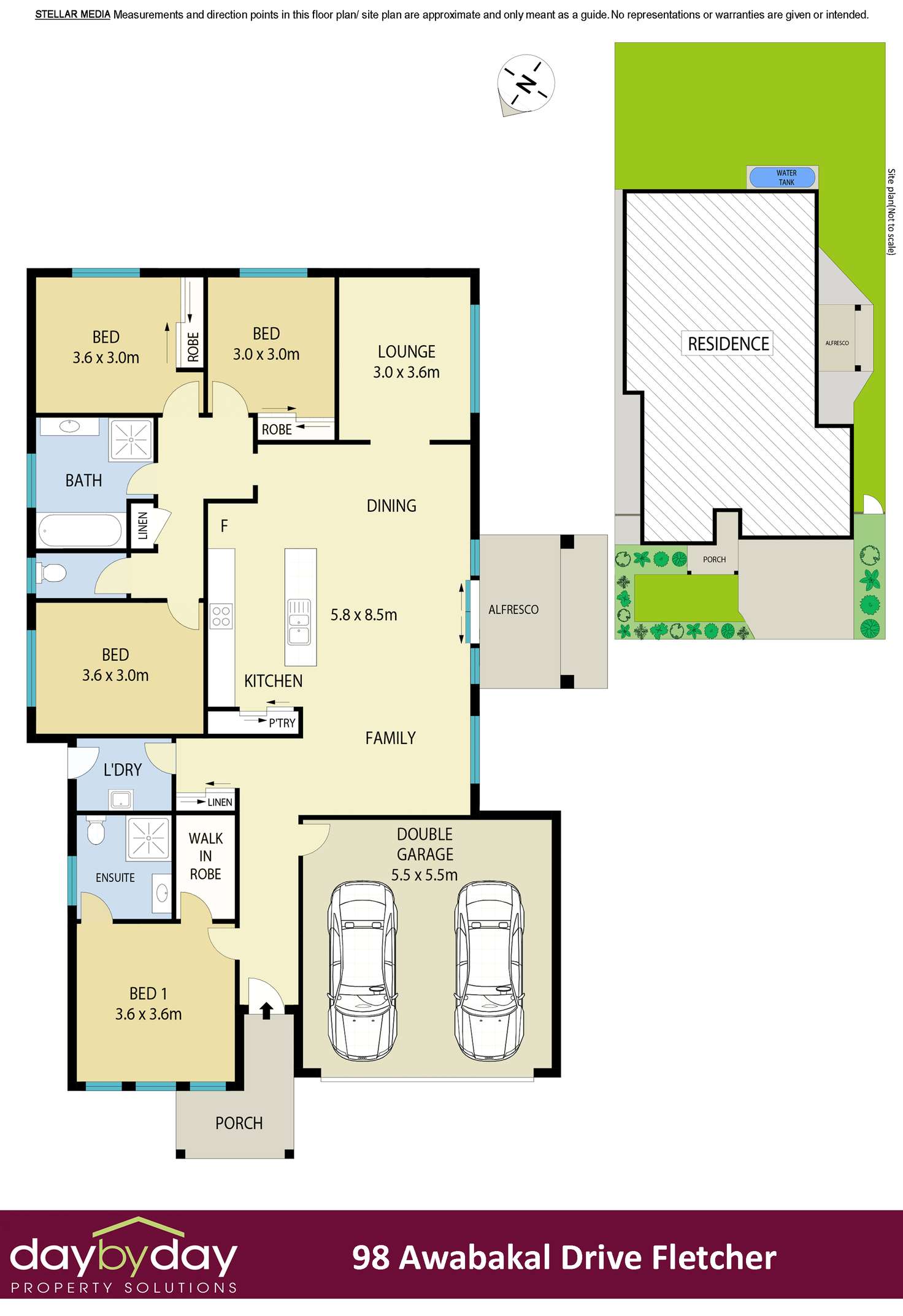 Floorplan of Homely house listing, 98 Awabakal Dr, Fletcher NSW 2287