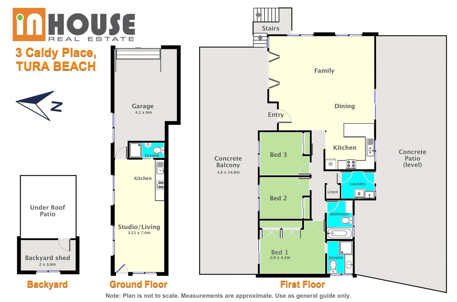 Floorplan of Homely house listing, 3 Caldy Pl, Tura Beach NSW 2548