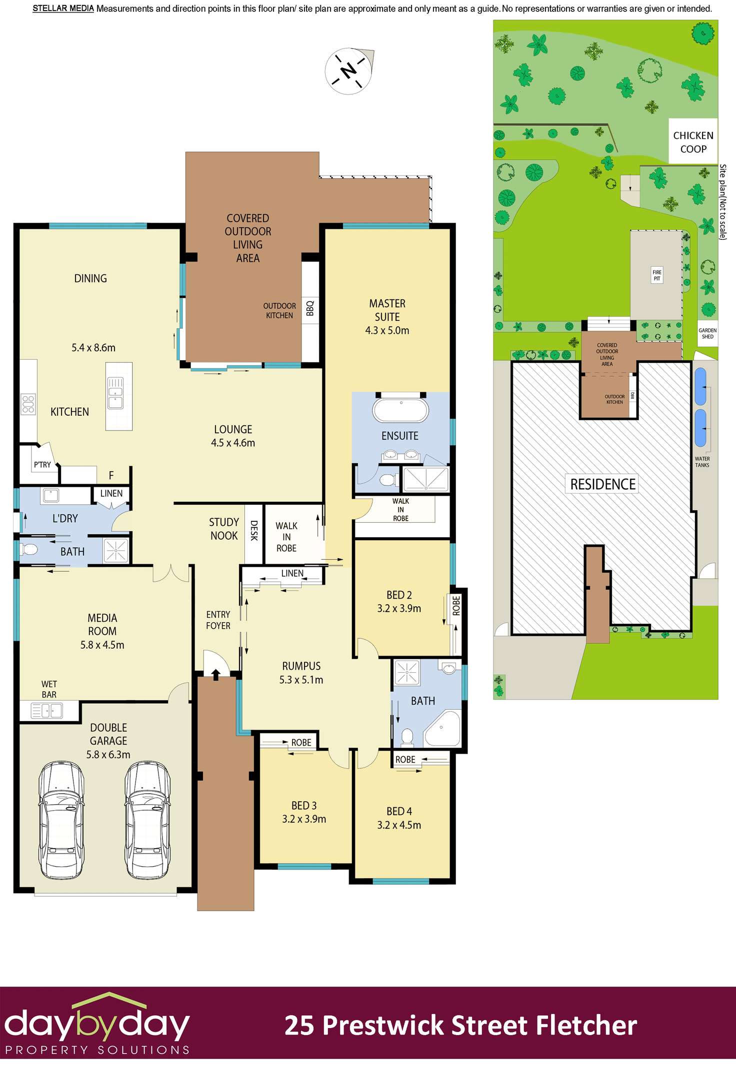 Floorplan of Homely house listing, 25 Prestwick St, Fletcher NSW 2287