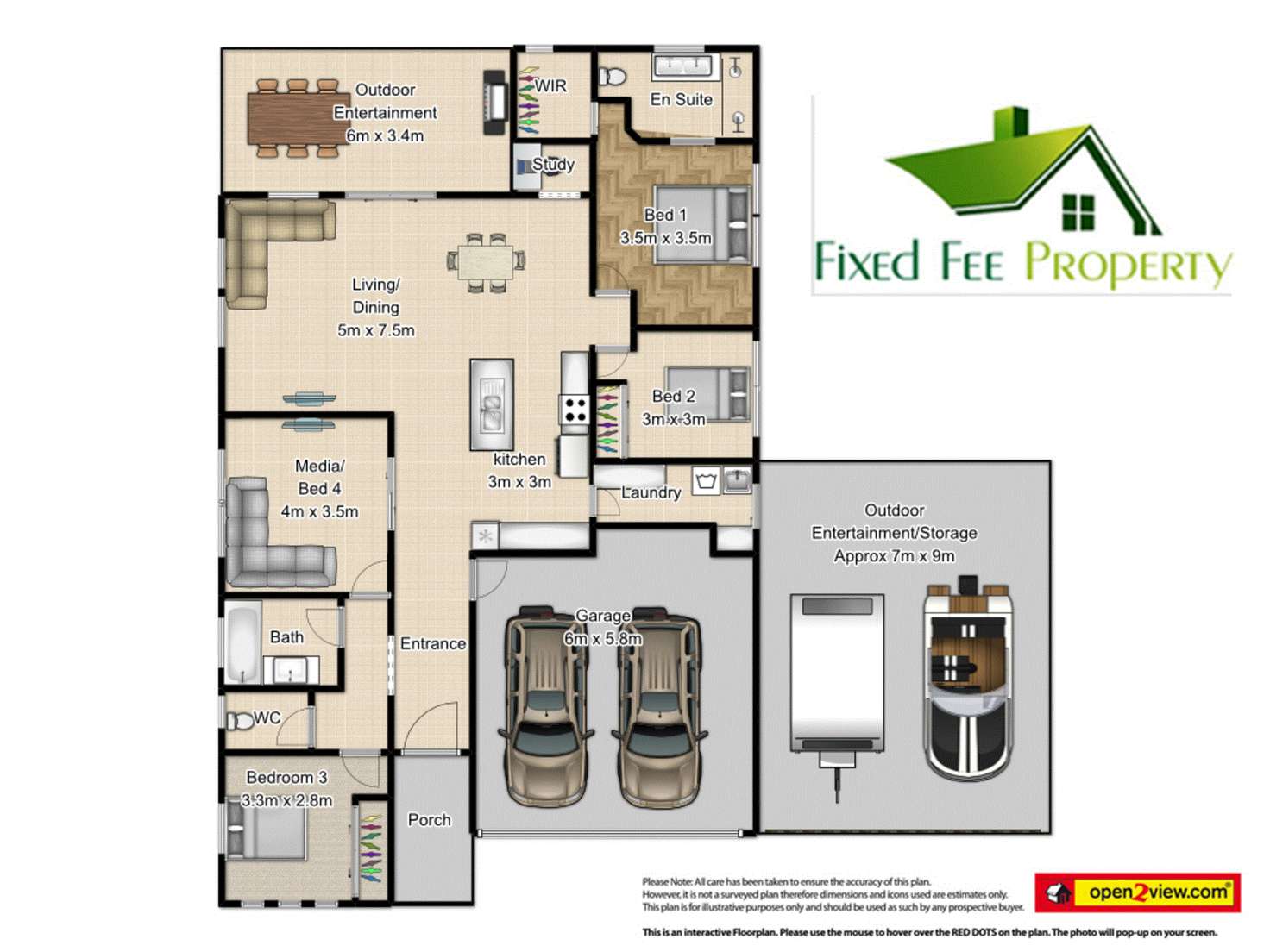 Floorplan of Homely house listing, 9 Lisha Ct, Gordonvale QLD 4865