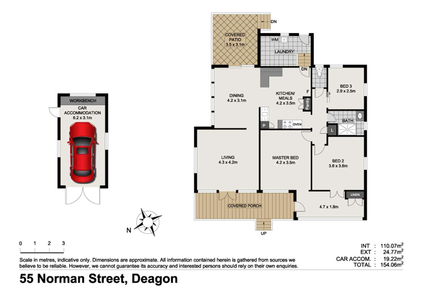 Floorplan of Homely house listing, 55 Norman St, Deagon QLD 4017