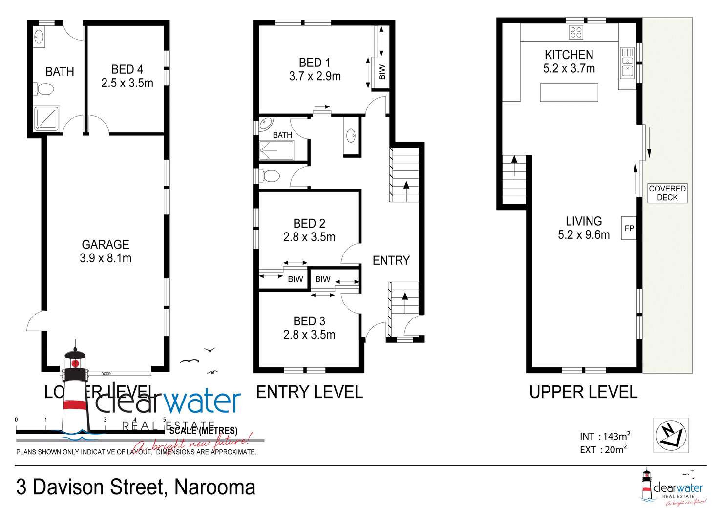 Floorplan of Homely house listing, 3 Davison St, Narooma NSW 2546
