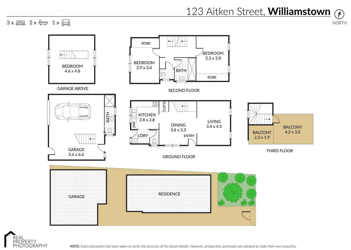 Floorplan of Homely house listing, 123 Aitken St, Williamstown VIC 3016