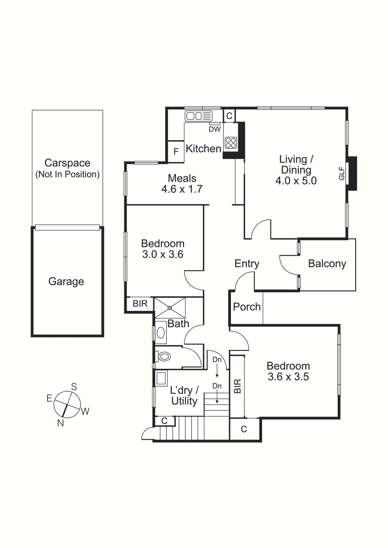 Floorplan of Homely unit listing, Unit 2/13 Grosvenor St, Brighton VIC 3186