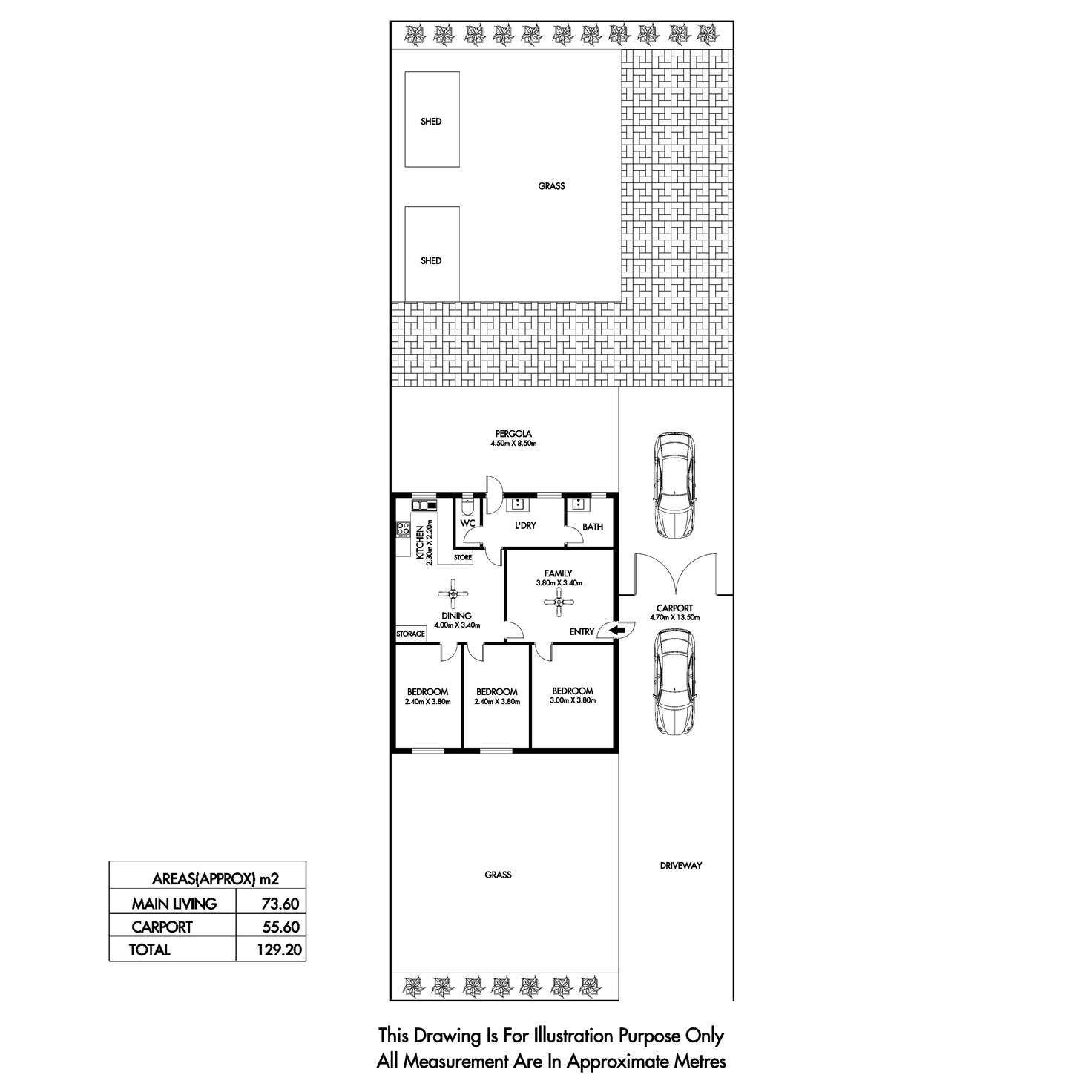 Floorplan of Homely house listing, 468 Prospect Rd, Kilburn SA 5084