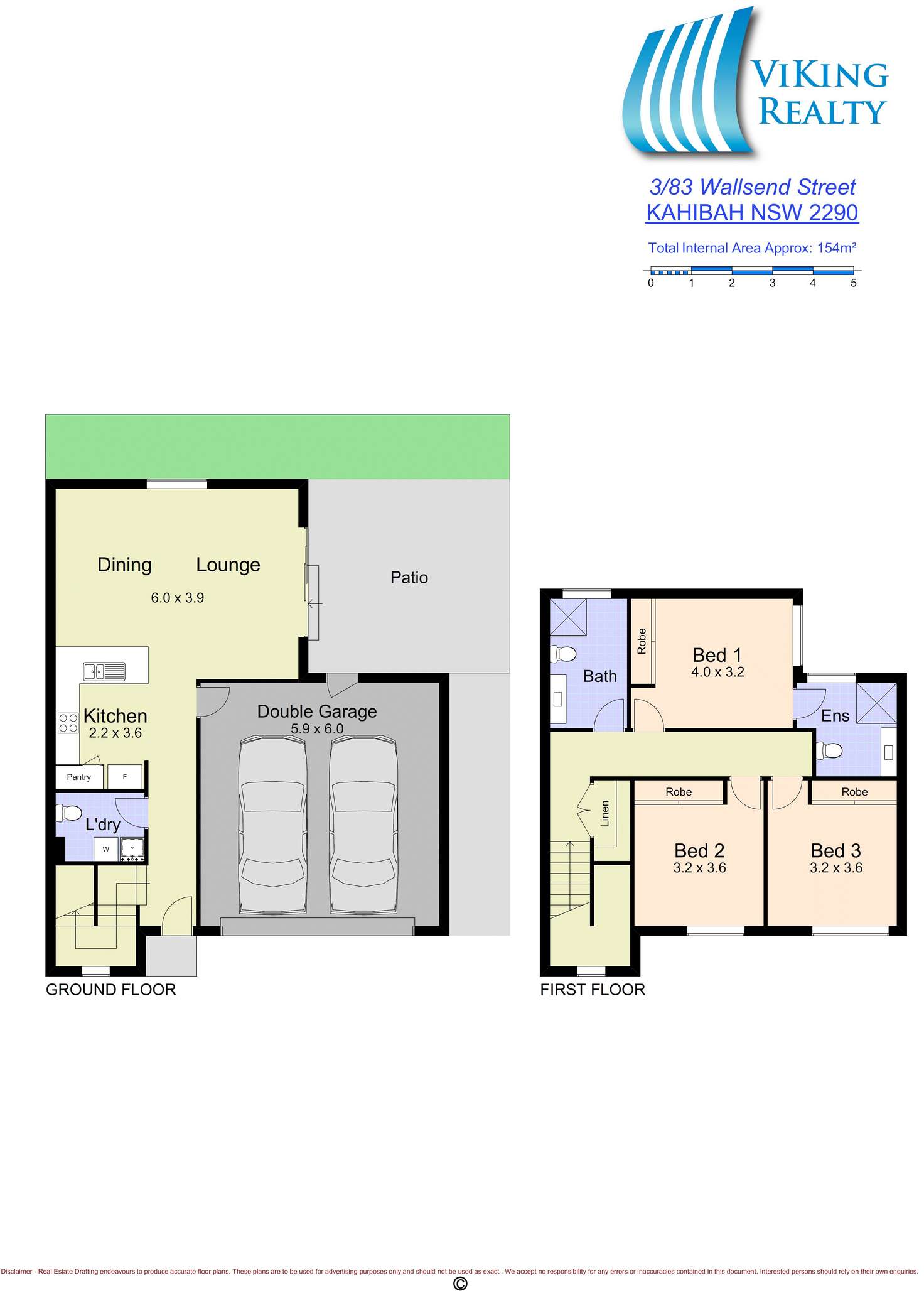 Floorplan of Homely townhouse listing, Unit 3/83 Wallsend St, Kahibah NSW 2290