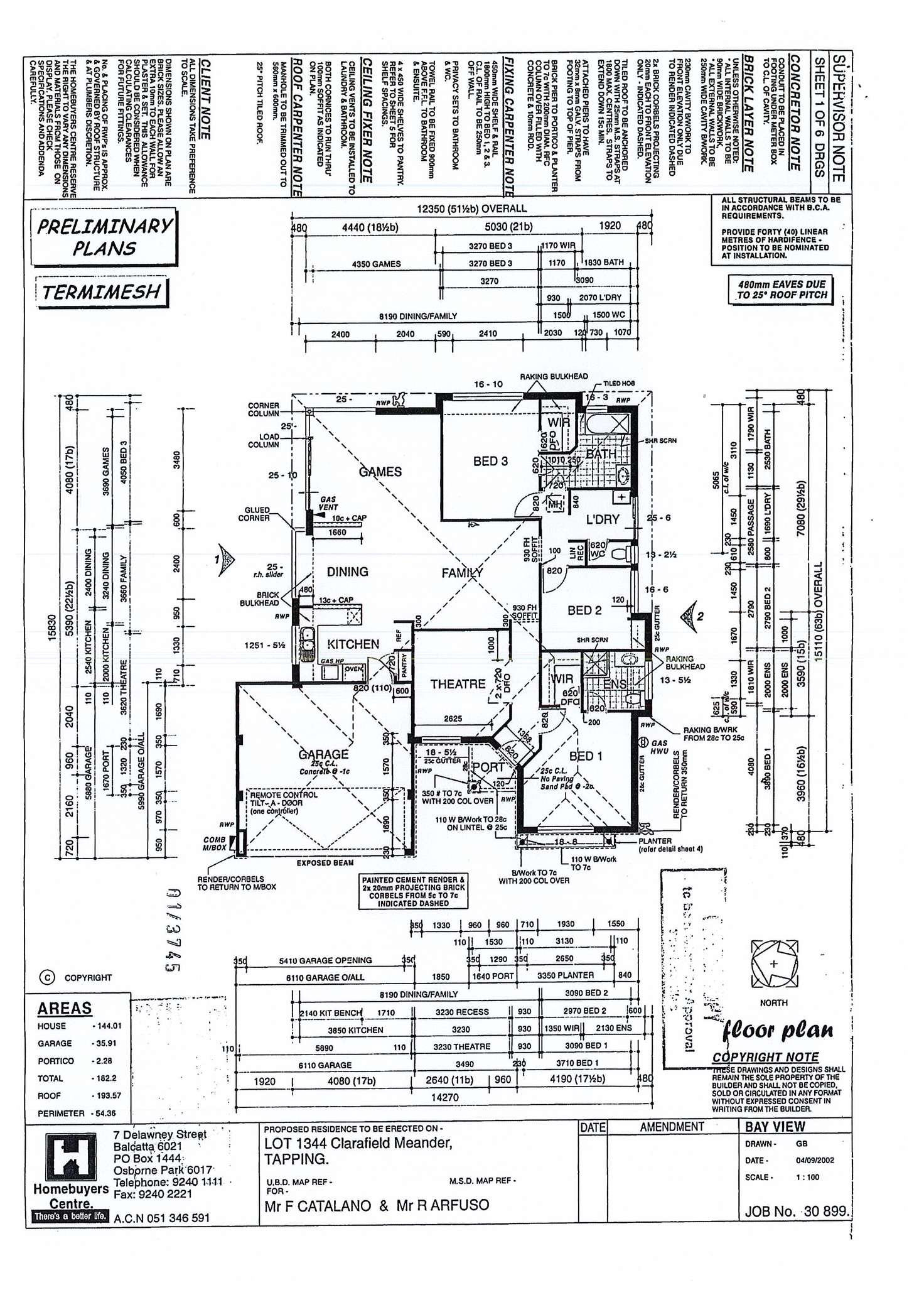 Floorplan of Homely house listing, 43 Clarafield Meander, Tapping WA 6065