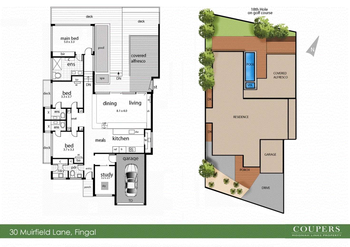 Floorplan of Homely house listing, 30 Muirfield Lane, Fingal VIC 3939