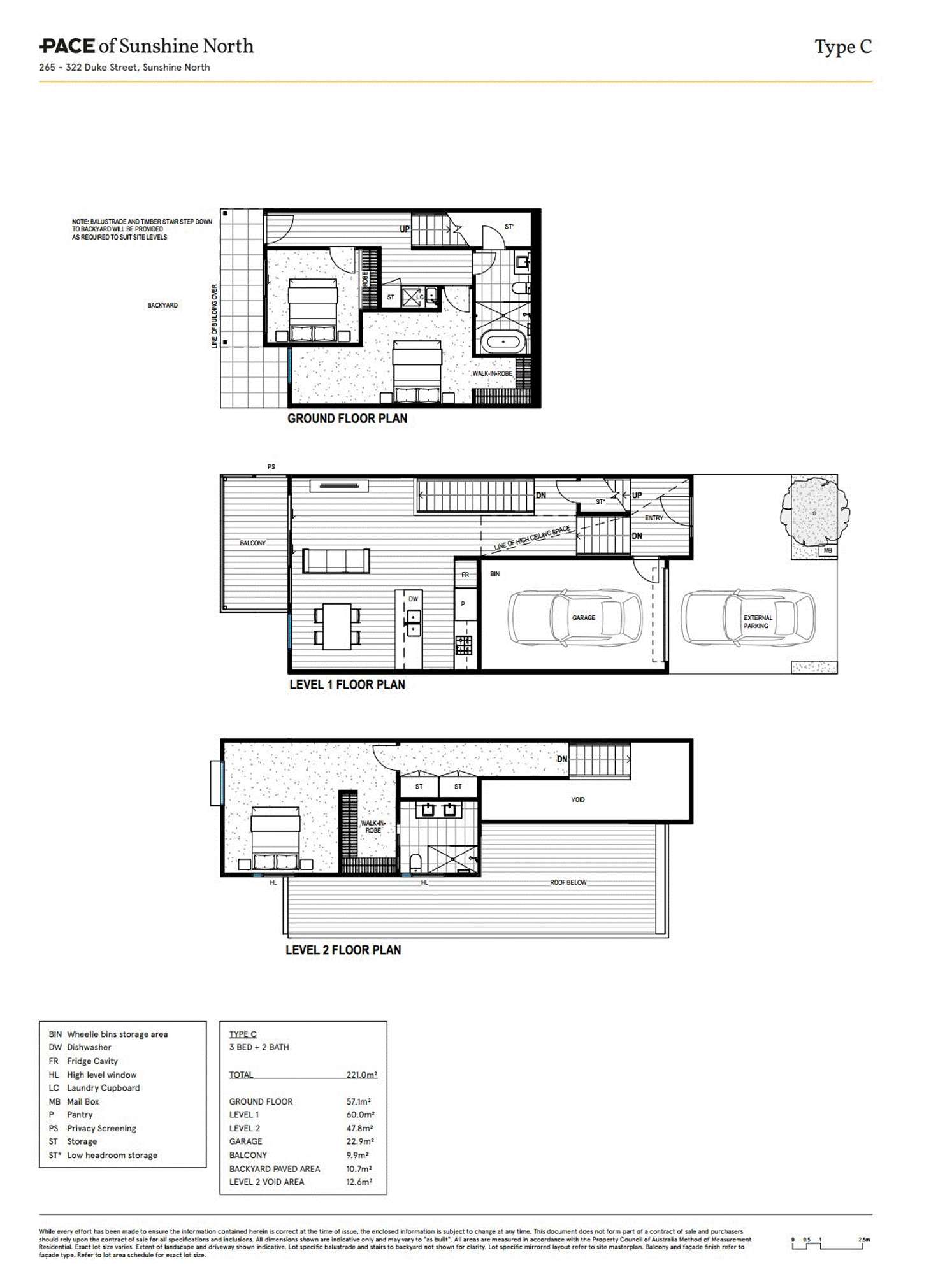 Floorplan of Homely townhouse listing, 265 Duke Street, Sunshine North VIC 3020