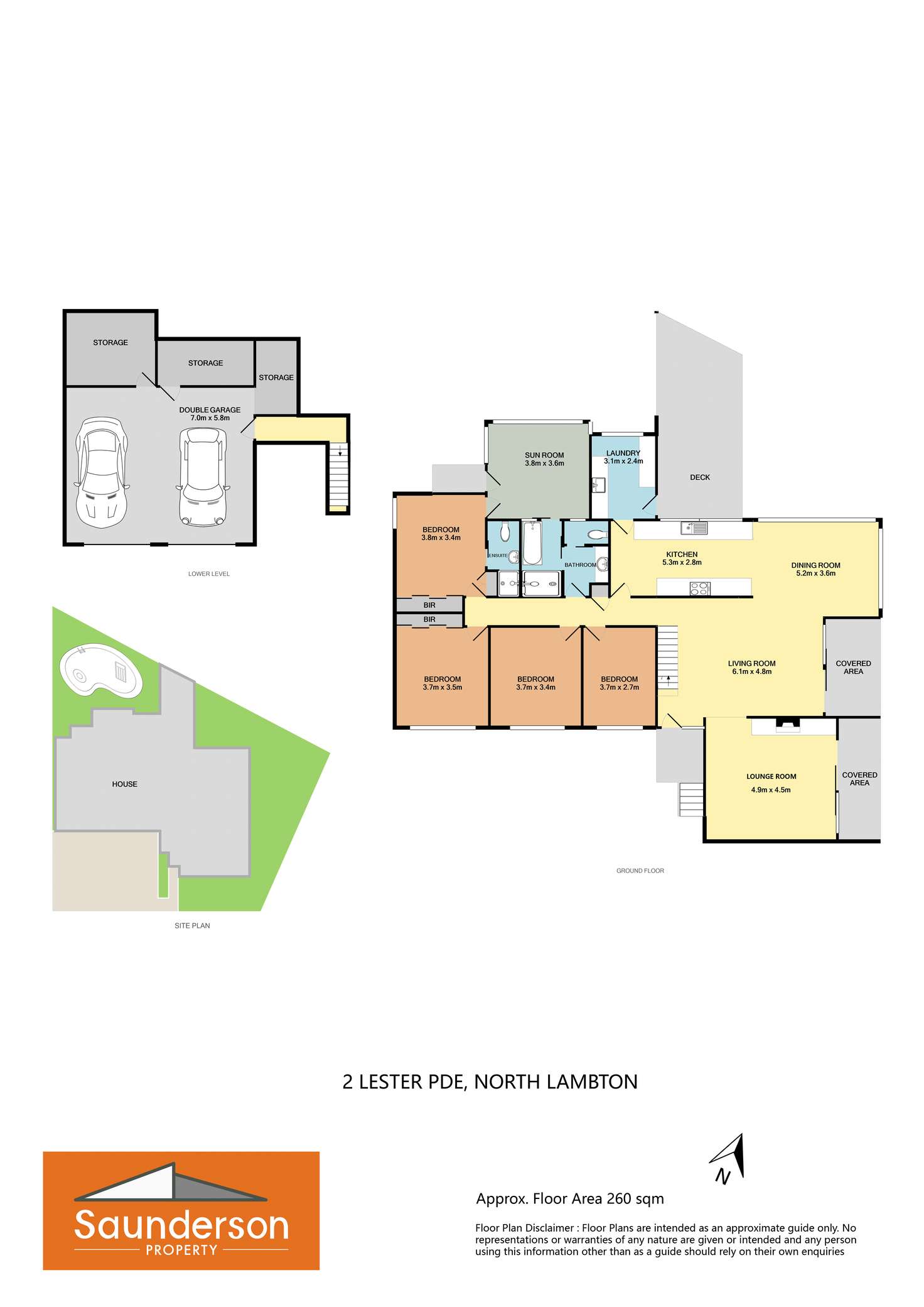Floorplan of Homely house listing, 2 Lester Pde, North Lambton NSW 2299