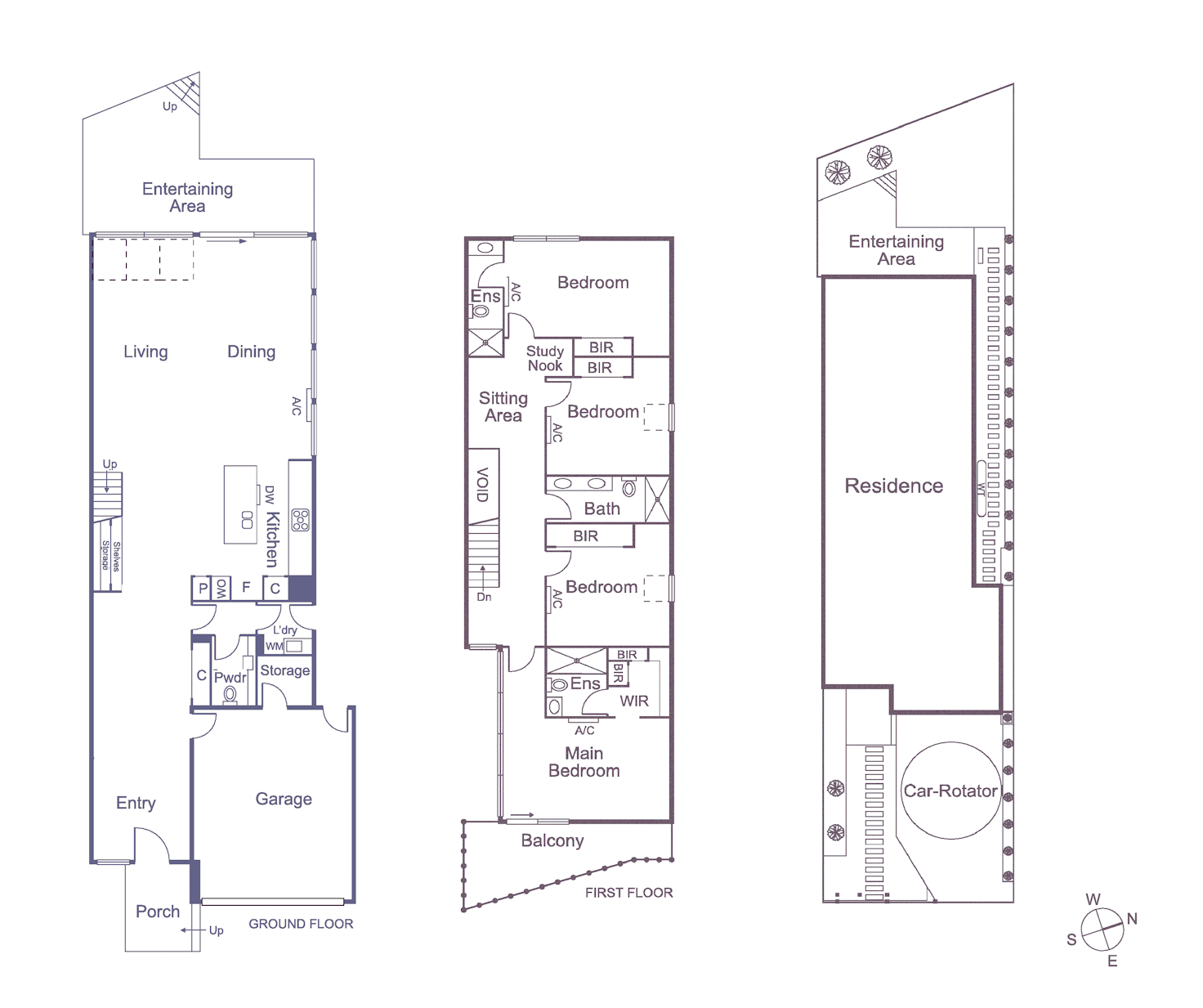 Floorplan of Homely house listing, 851B Hampton St, Brighton VIC 3186