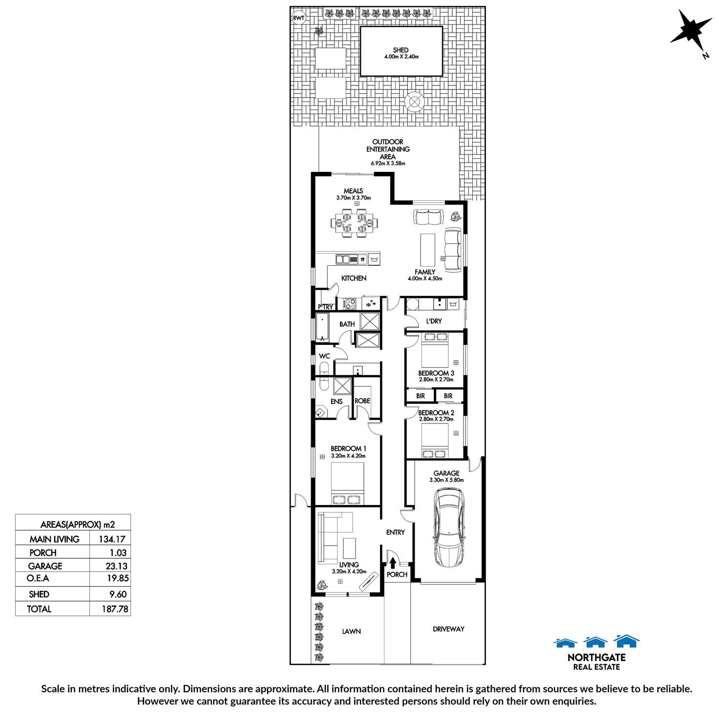 Floorplan of Homely house listing, 51A Cynthia Rd, Salisbury SA 5108