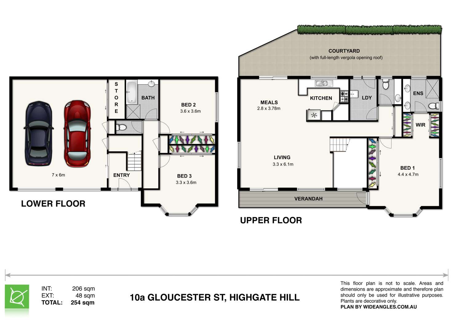 Floorplan of Homely house listing, 10A Gloucester St, Highgate Hill QLD 4101