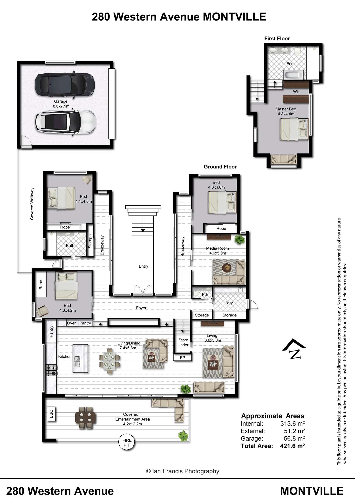 Floorplan of Homely house listing, 280 Western Ave, Montville QLD 4560
