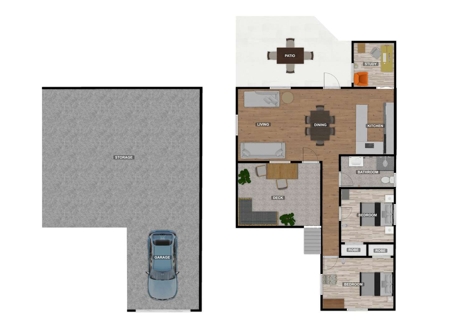 Floorplan of Homely house listing, 69 Blackheath Rd, Oxley QLD 4075