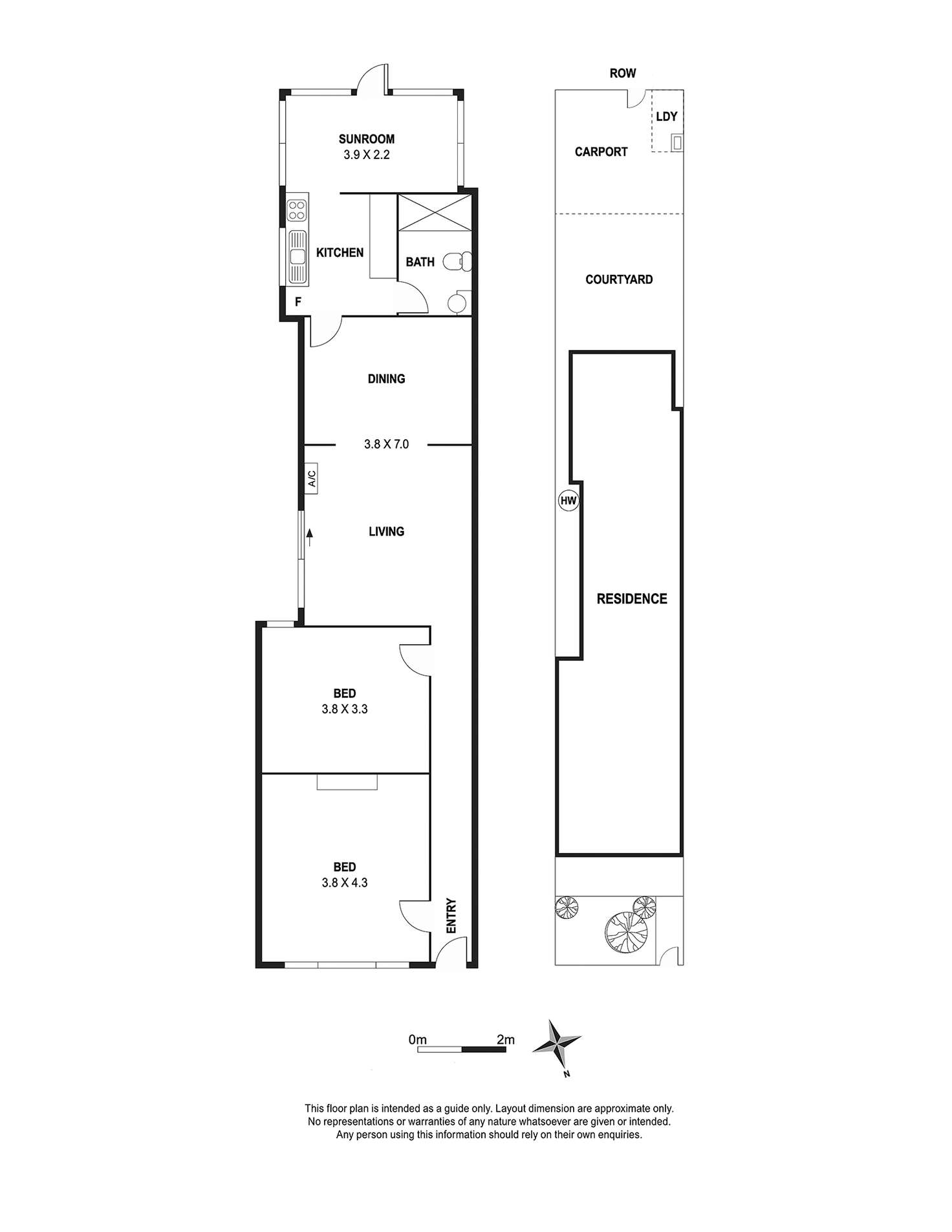 Floorplan of Homely house listing, 70 Richardson St, Albert Park VIC 3206
