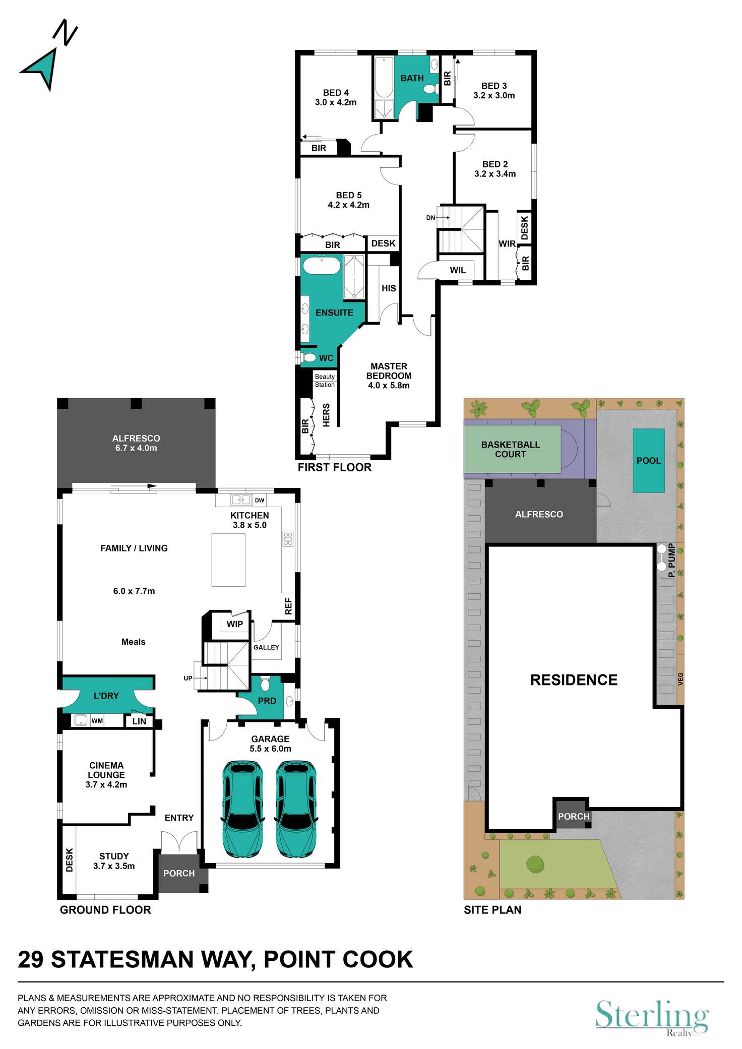 Floorplan of Homely house listing, 29 Statesman Way, Point Cook VIC 3030