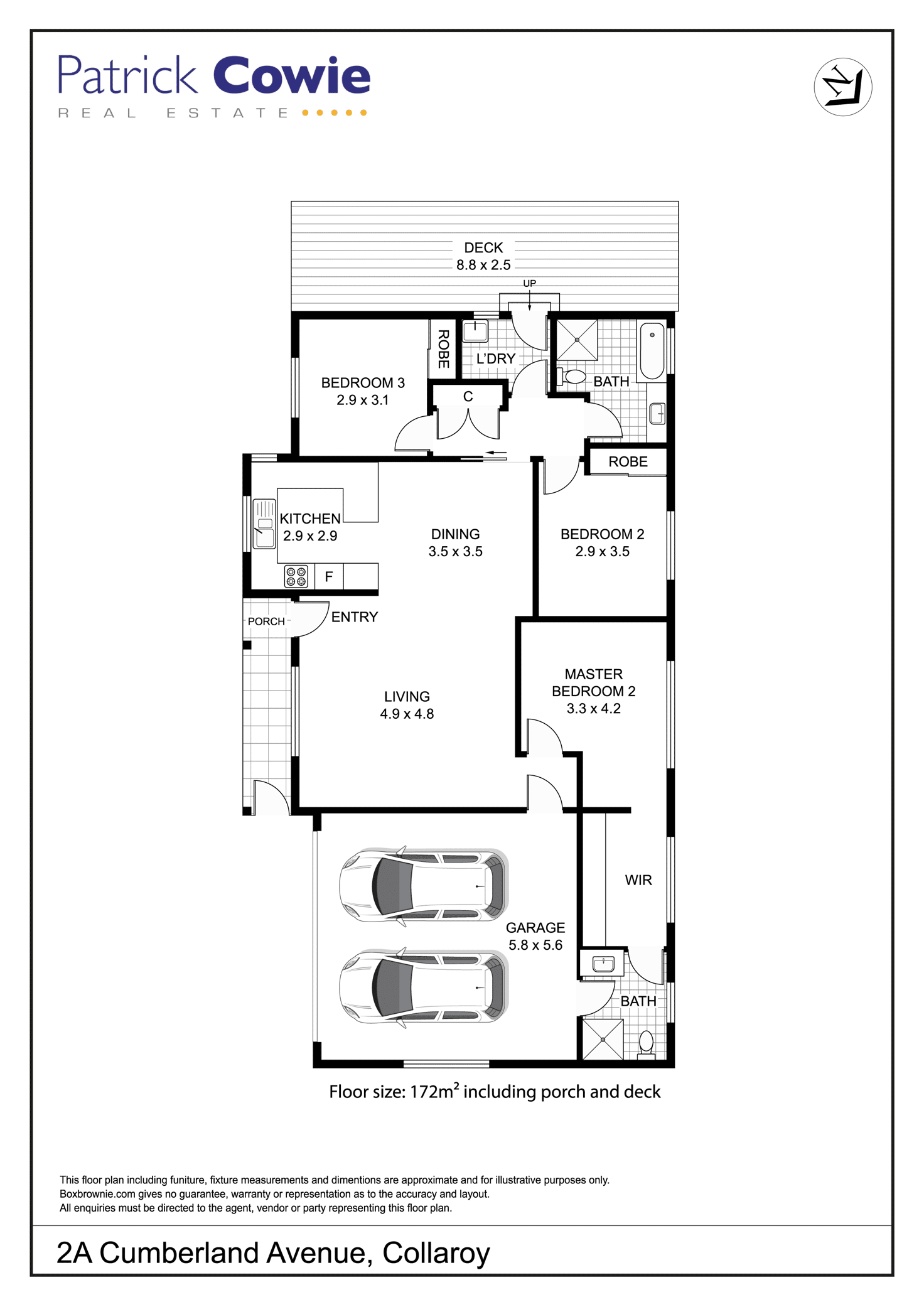 Floorplan of Homely house listing, 2A Cumberland Ave, Collaroy NSW 2097