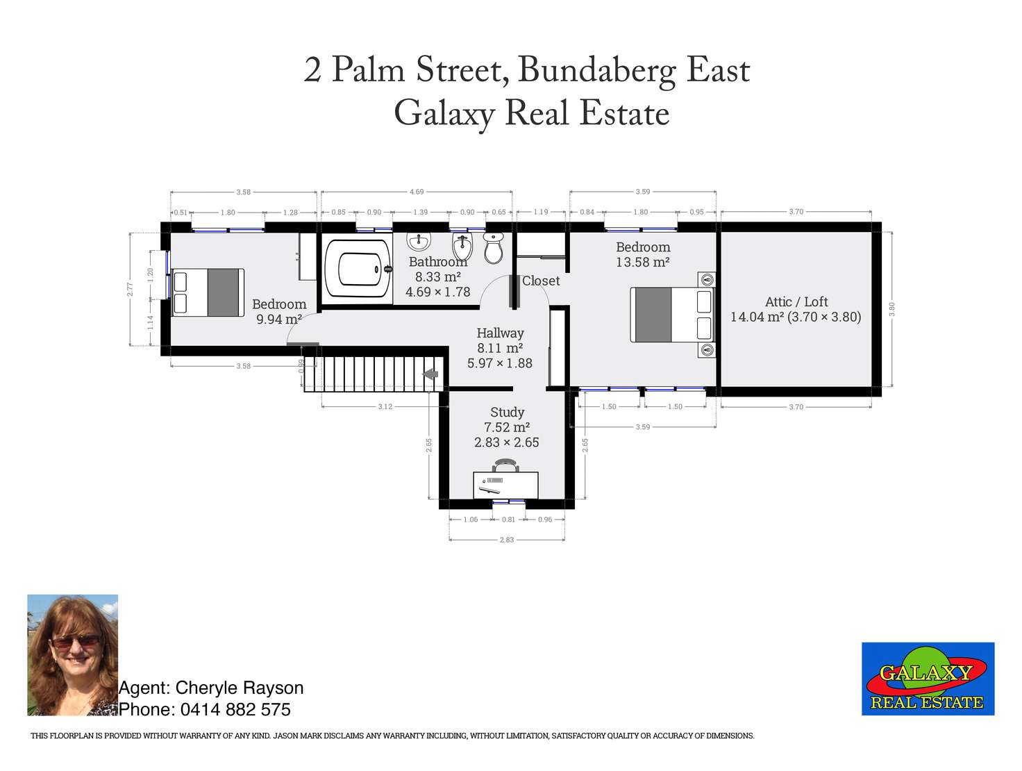Floorplan of Homely house listing, 2 Palm St, Bundaberg East QLD 4670