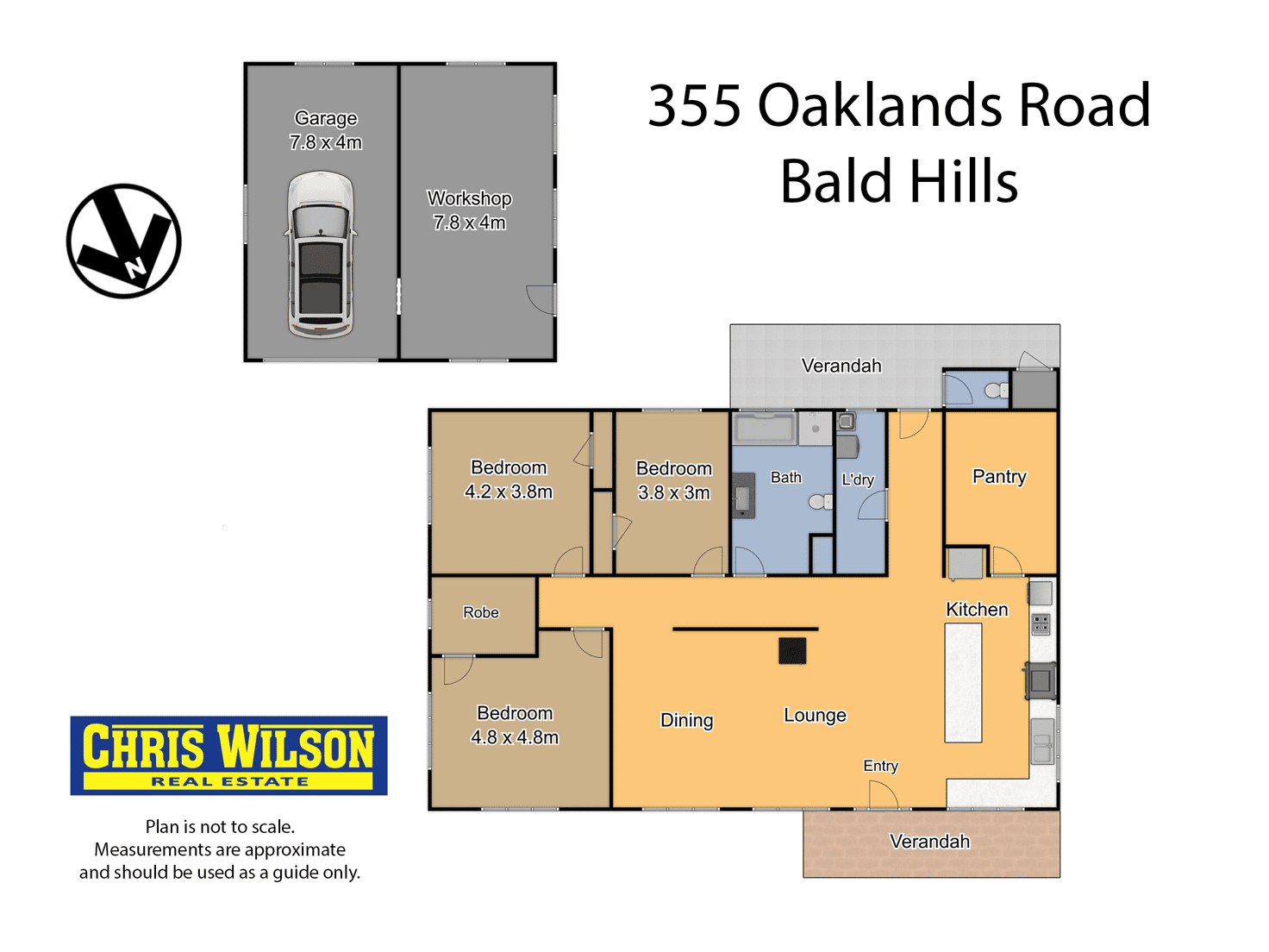 Floorplan of Homely acreageSemiRural listing, 355 Oaklands Rd, Bald Hills Via, Pambula NSW 2549