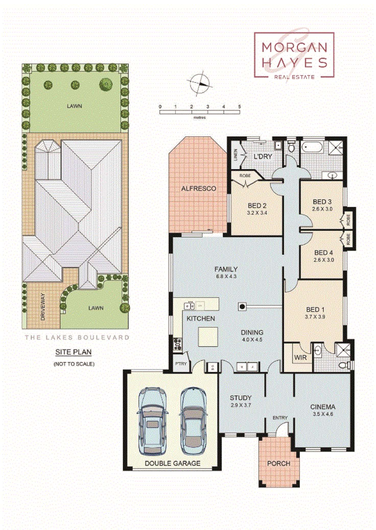 Floorplan of Homely house listing, 60 The Lakes Boulevard, Jandakot WA 6164