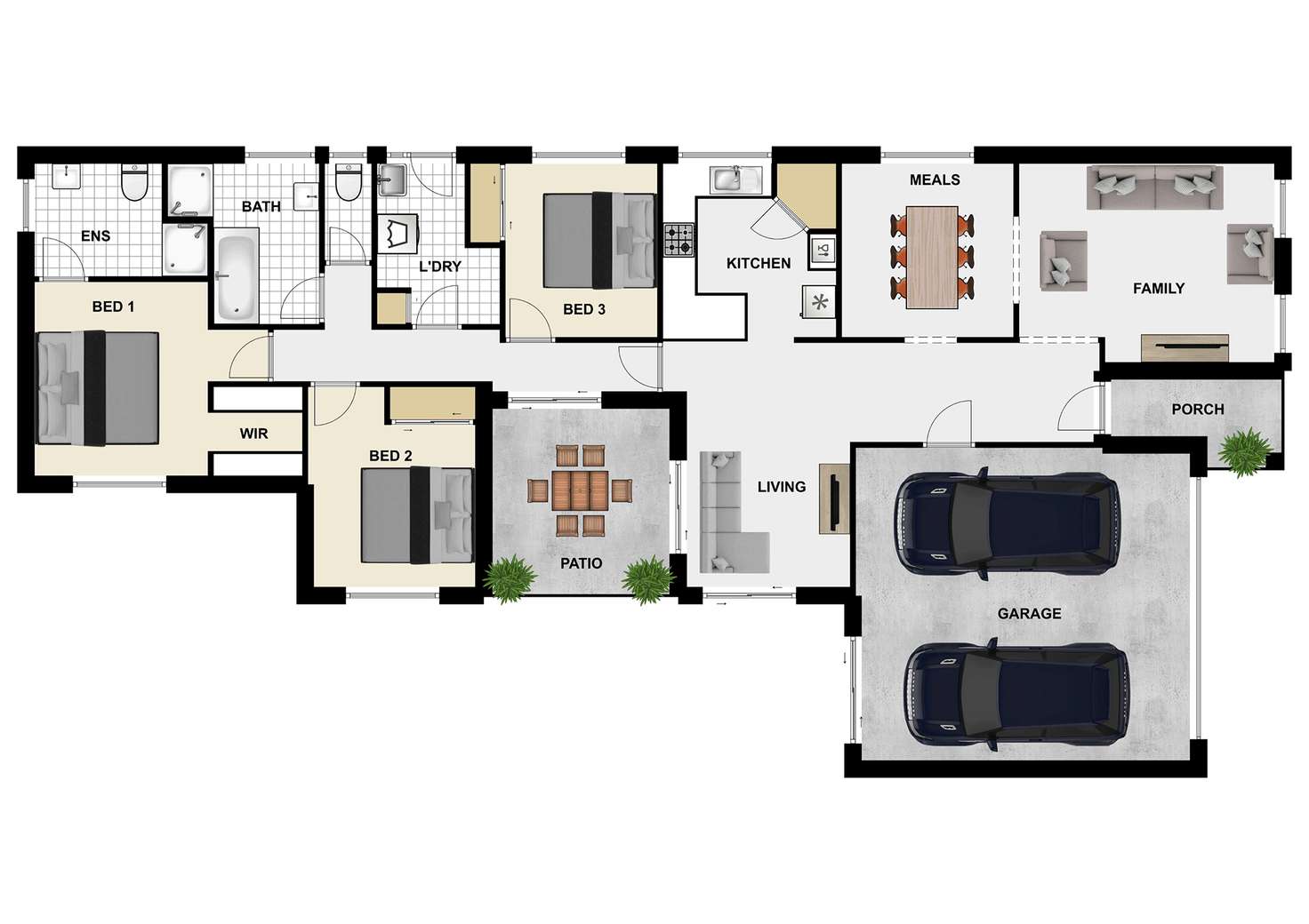 Floorplan of Homely house listing, 7 Benarkin St, Forest Lake QLD 4078