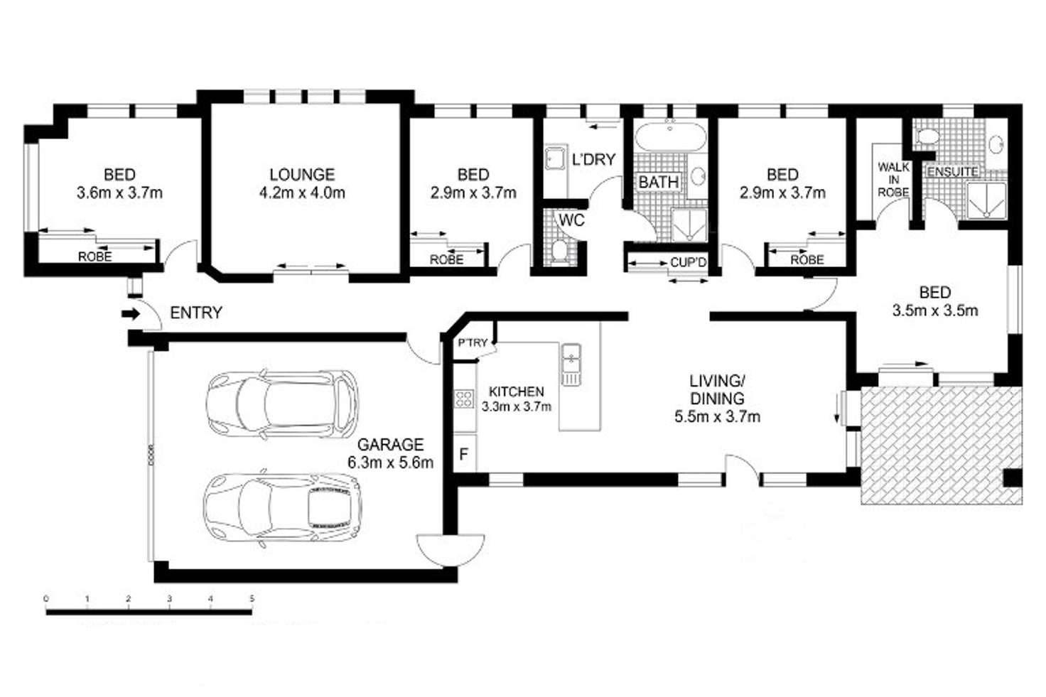 Floorplan of Homely house listing, 76 Brampton Cres, Mountain Creek QLD 4557