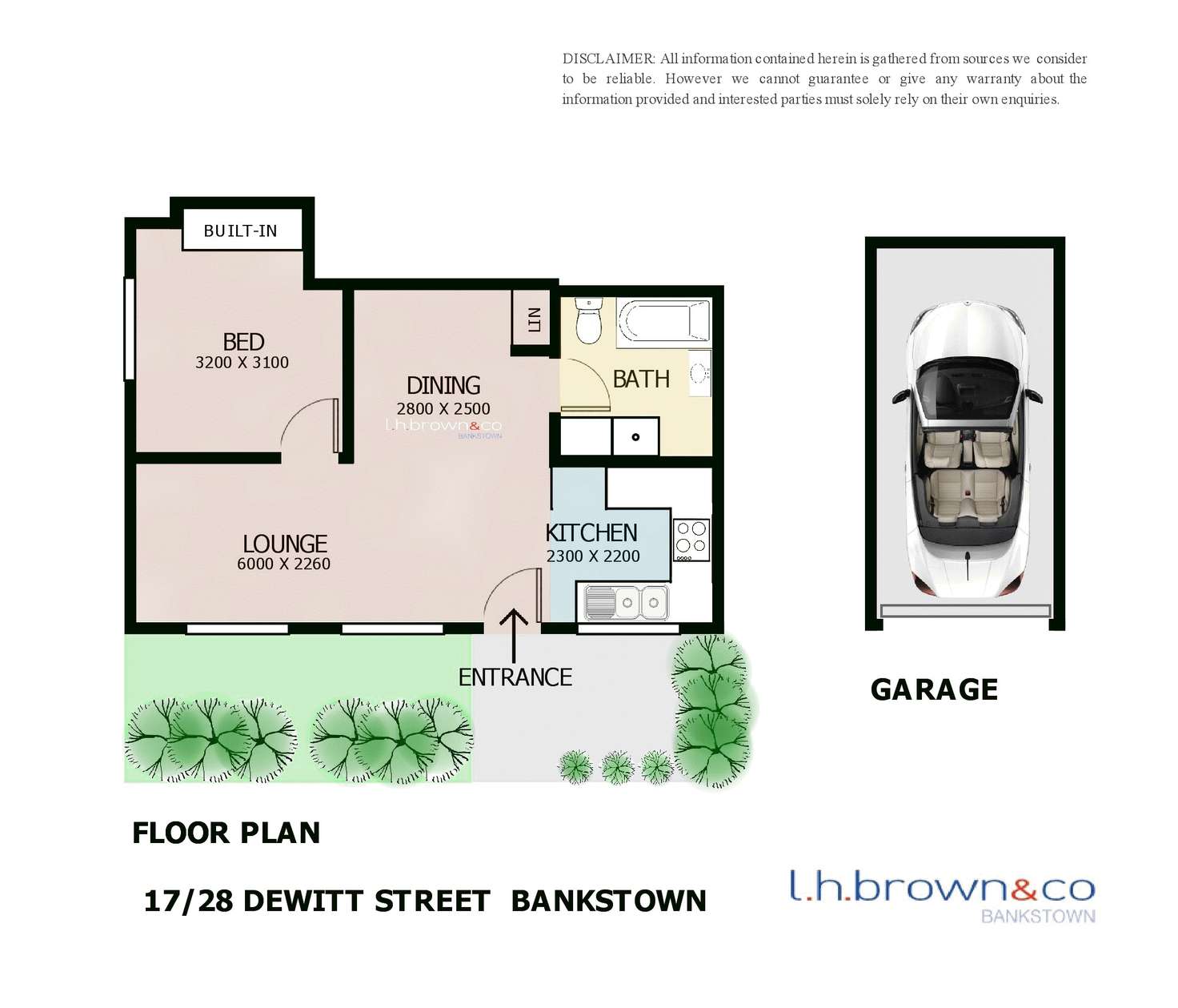 Floorplan of Homely apartment listing, Unit 17/28 De Witt St, Bankstown NSW 2200