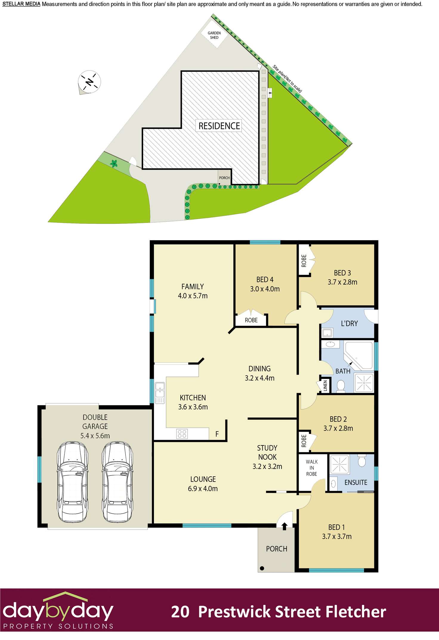 Floorplan of Homely house listing, 20 Prestwick St, Fletcher NSW 2287