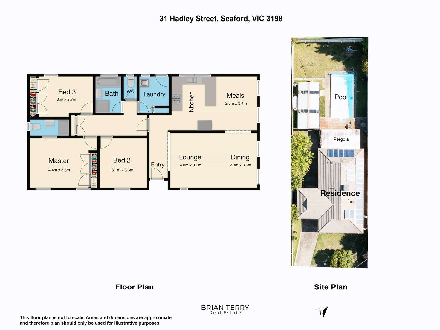 Floorplan of Homely house listing, 31 Hadley St, Seaford VIC 3198