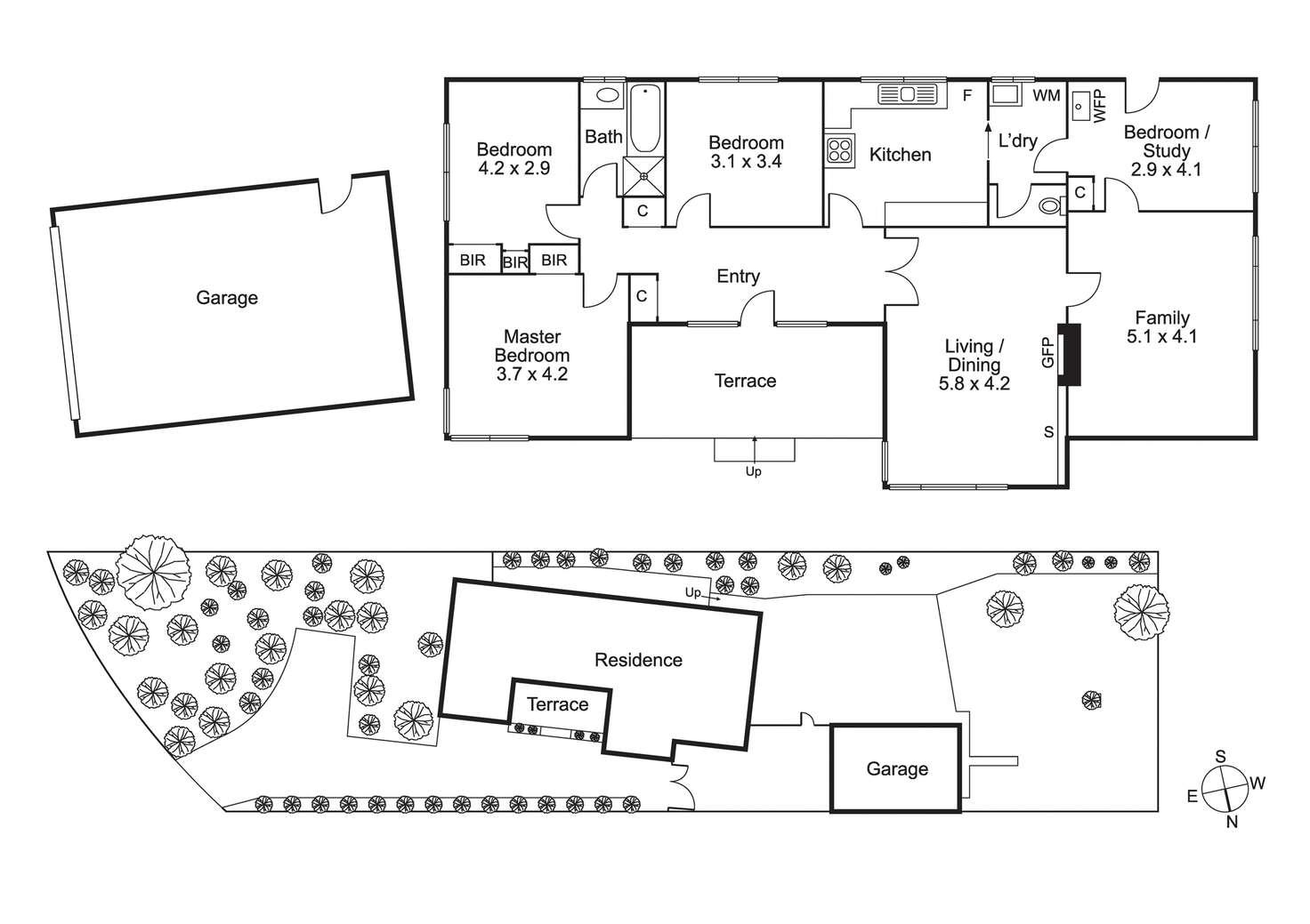 Floorplan of Homely house listing, 37 Regent Pde, Cheltenham VIC 3192