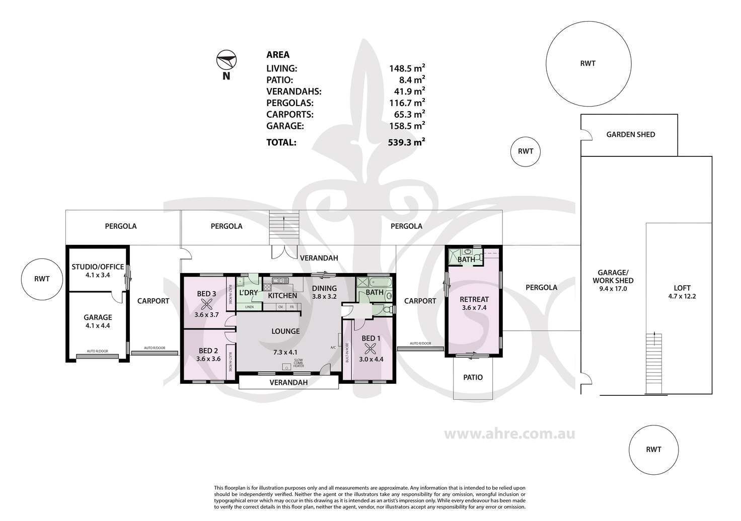 Floorplan of Homely house listing, 261 Wellington Rd, Mount Barker SA 5251