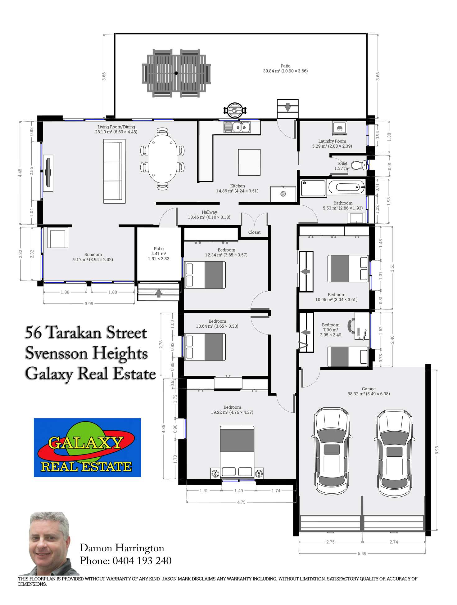 Floorplan of Homely house listing, 56 Tarakan St, Svensson Heights QLD 4670